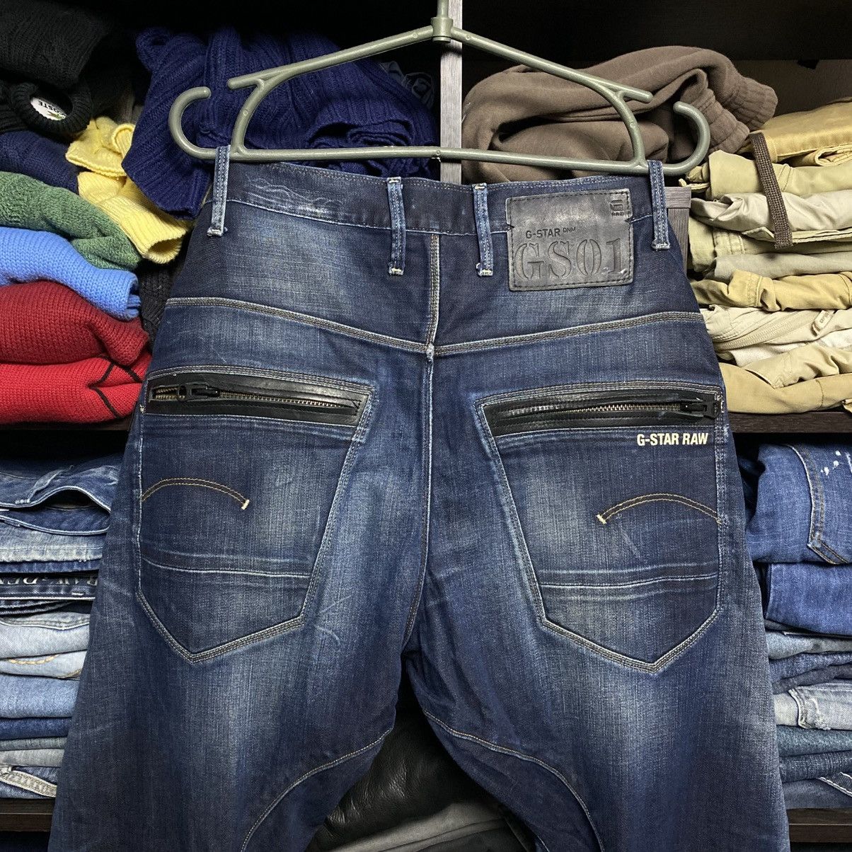 G-Star Vintage G-Star Raw Bananas y2k opium japanese jeans Size US 34 / EU 50 - 2 Thumbnail
