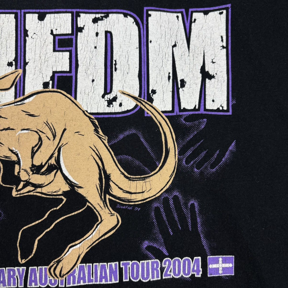 Band Tees Original vintage KMFDM – 20th Anniversary Aus Tour 2004 Size US L / EU 52-54 / 3 - 4 Thumbnail