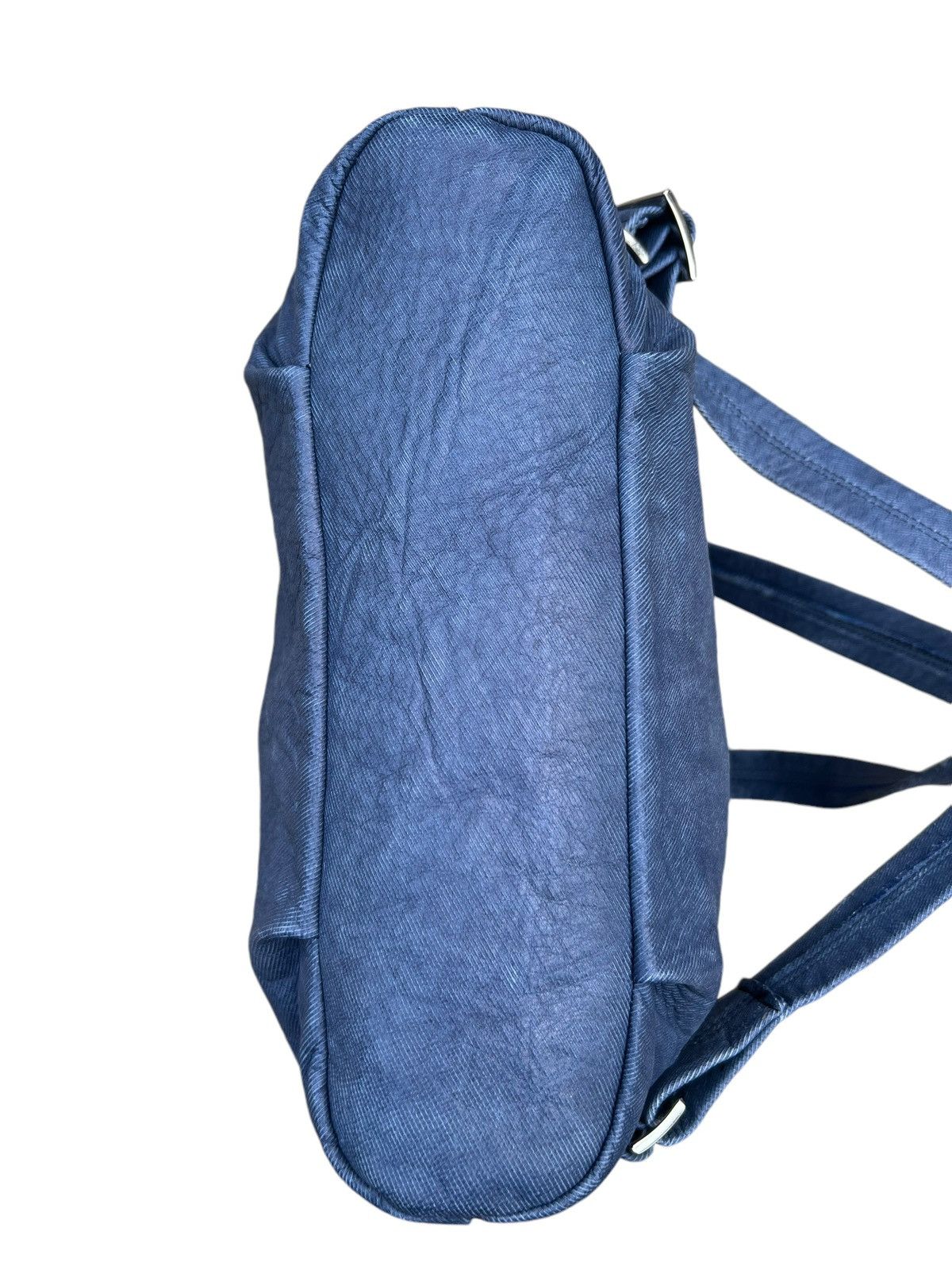 Leather Vintage Brongel Japan Patina Napa Leather 2 Way Backpack Bag Size ONE SIZE - 16 Thumbnail