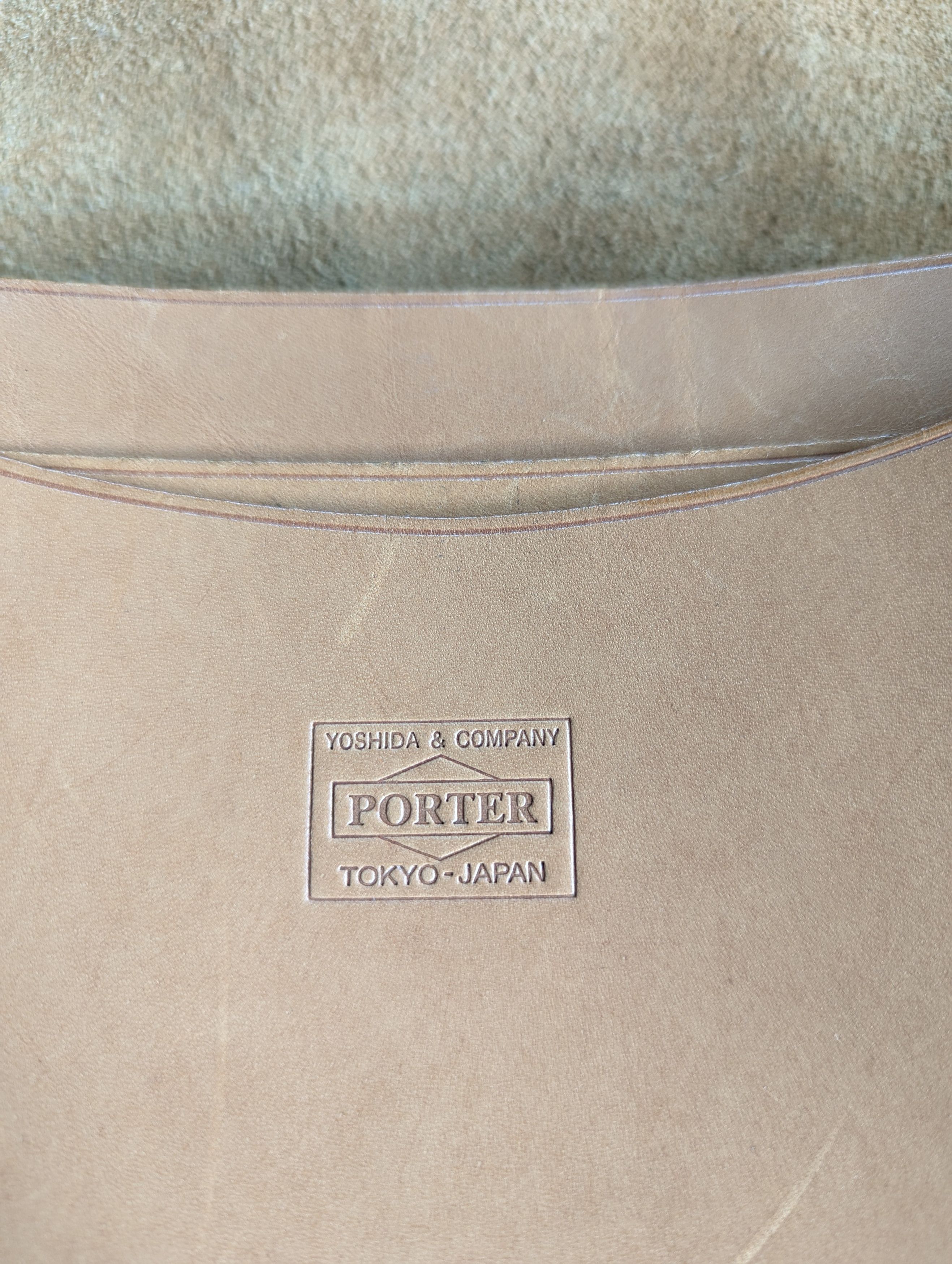 Leather PORTER LEATHER MESSENGER BAG MADE IN JAPAN Size ONE SIZE - 5 Thumbnail