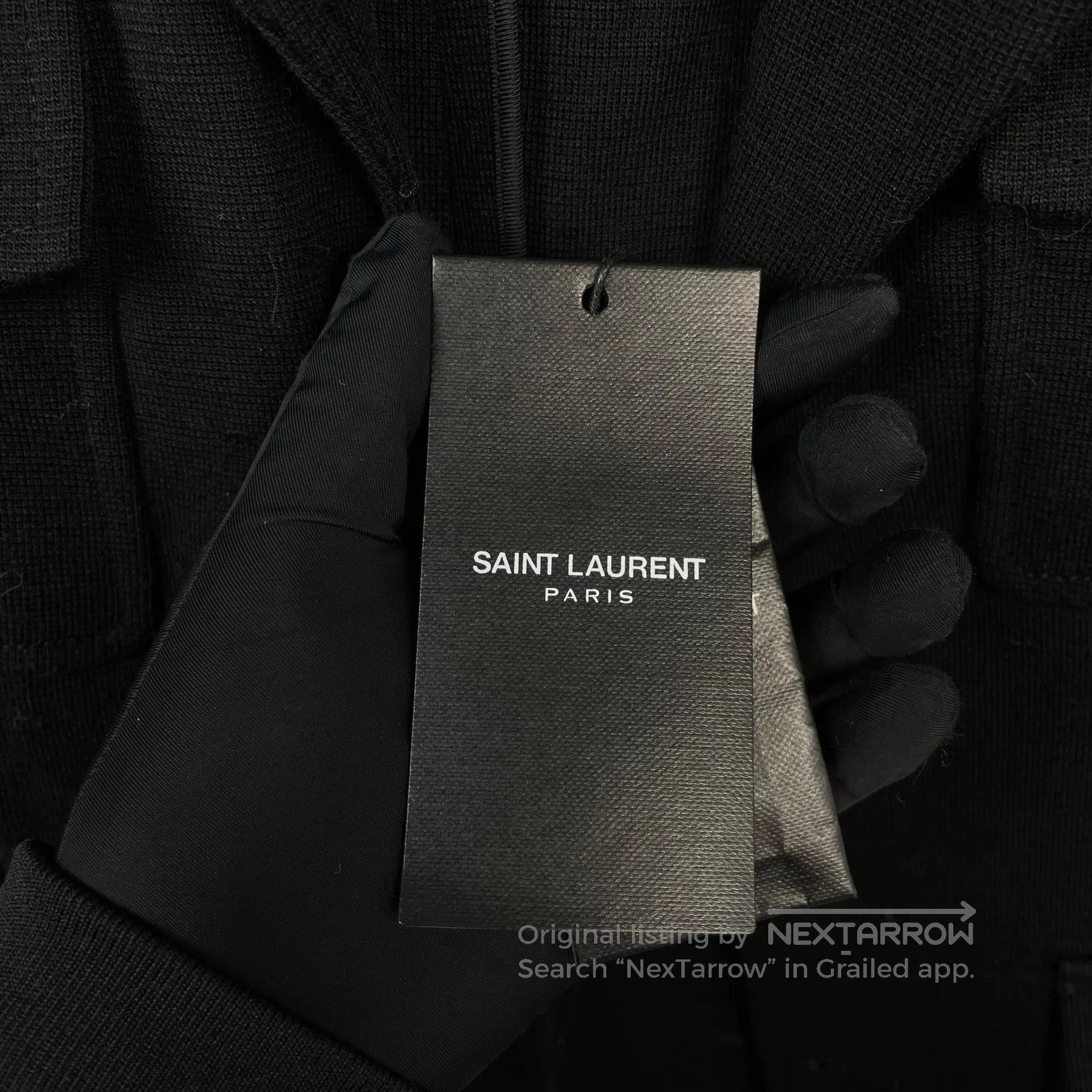 Saint Laurent Paris Saint Laurent Paris Black four-pocket suit jacket| Size XXS / US 00 / IT 34 - 2 Thumbnail