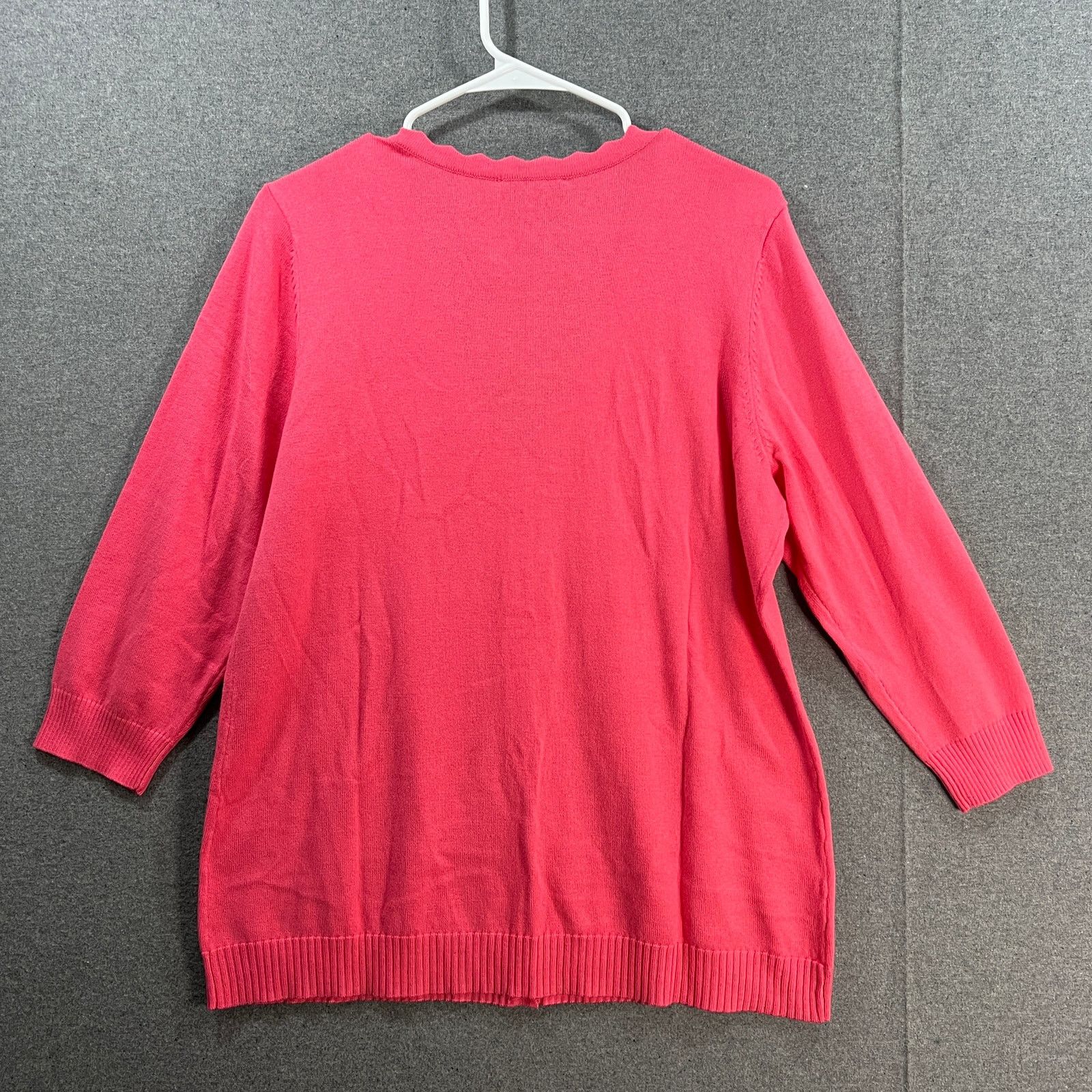 Isaac Mizrahi Isaac Mizrahi Live! 3/4 Sleeve Cardigan wit Size M / US 6-8 / IT 42-44 - 2 Thumbnail