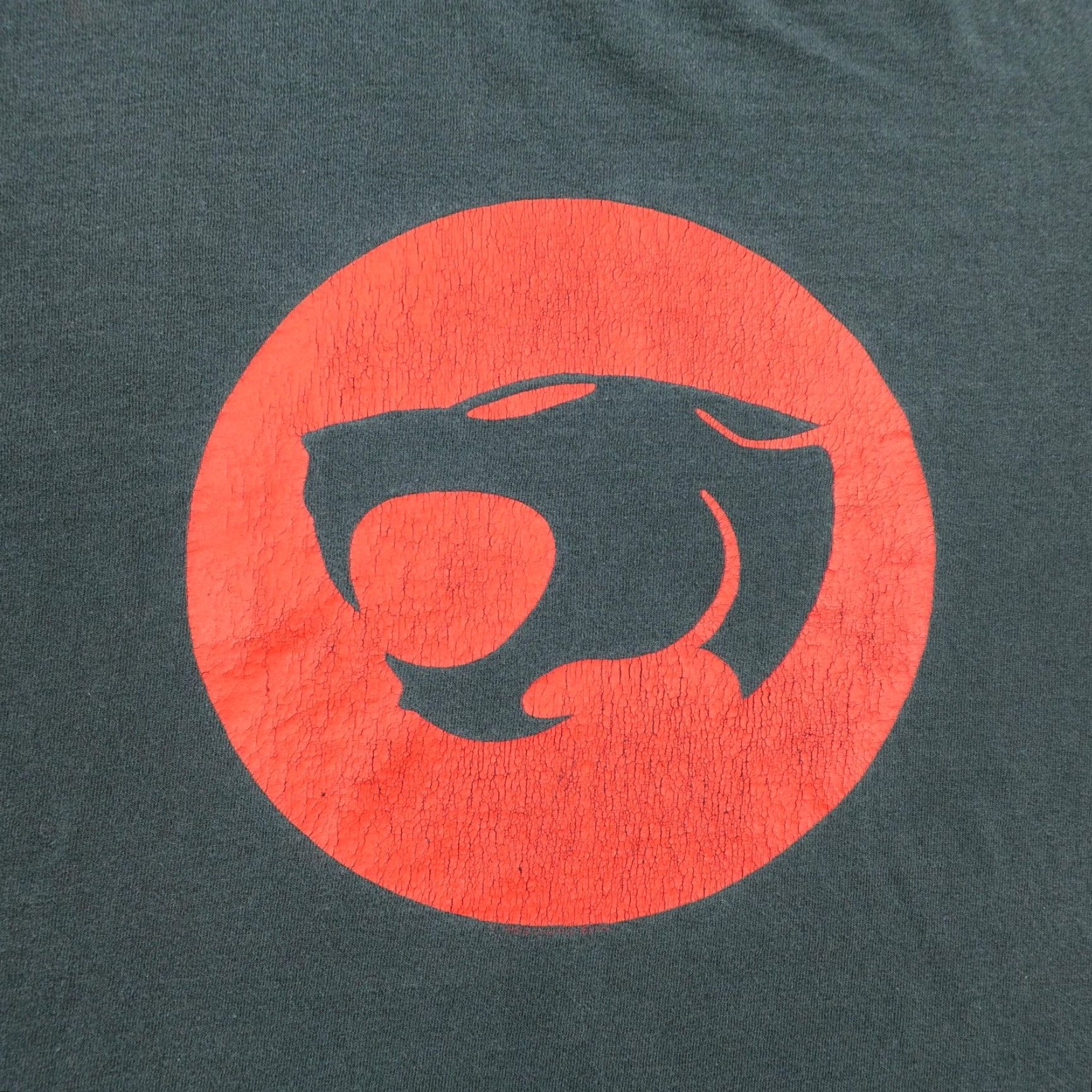Vintage VINTAGE Thundercats Shirt Mens Large Black Red Roaring Cat Head Logo 90s Tee Size US L / EU 52-54 / 3 - 2 Thumbnail
