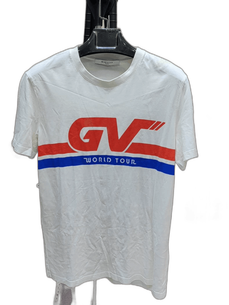 Givenchy Givenchy GV World Tour Short Sleeve Size US S / EU 44-46 / 1 - 1 Thumbnail