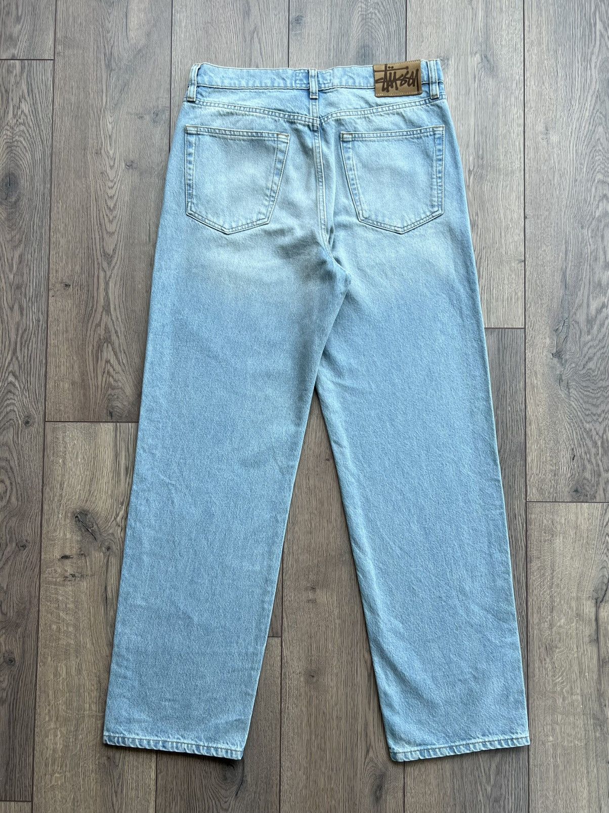 Stussy Stussy New Classic Denim Jean Light Blue 32 Size US 32 / EU 48 - 2 Thumbnail