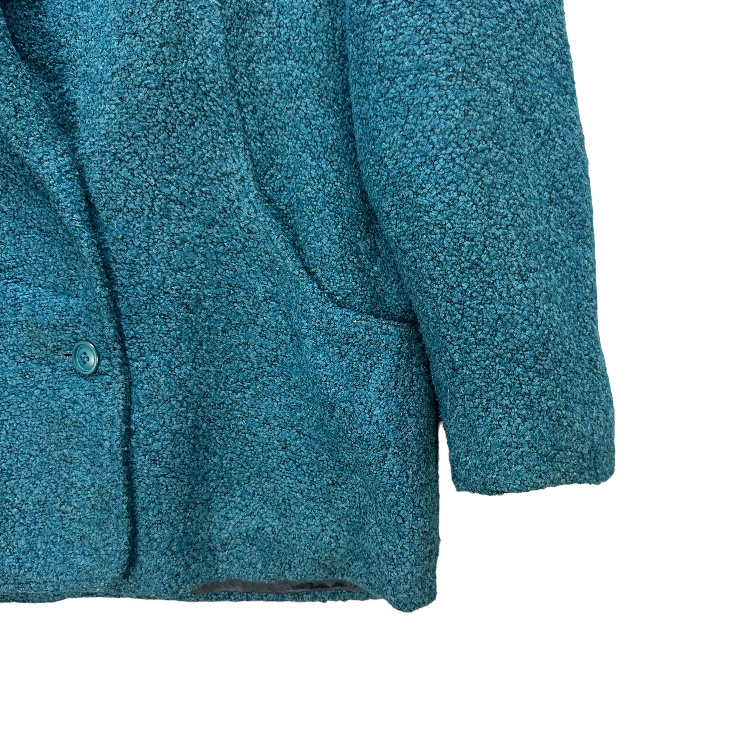 Issey Miyake RARE💥 80's ISSEY SPORT DOUBLE BREASTED COAT JACKET 7664-162 Size M / US 6-8 / IT 42-44 - 5 Thumbnail