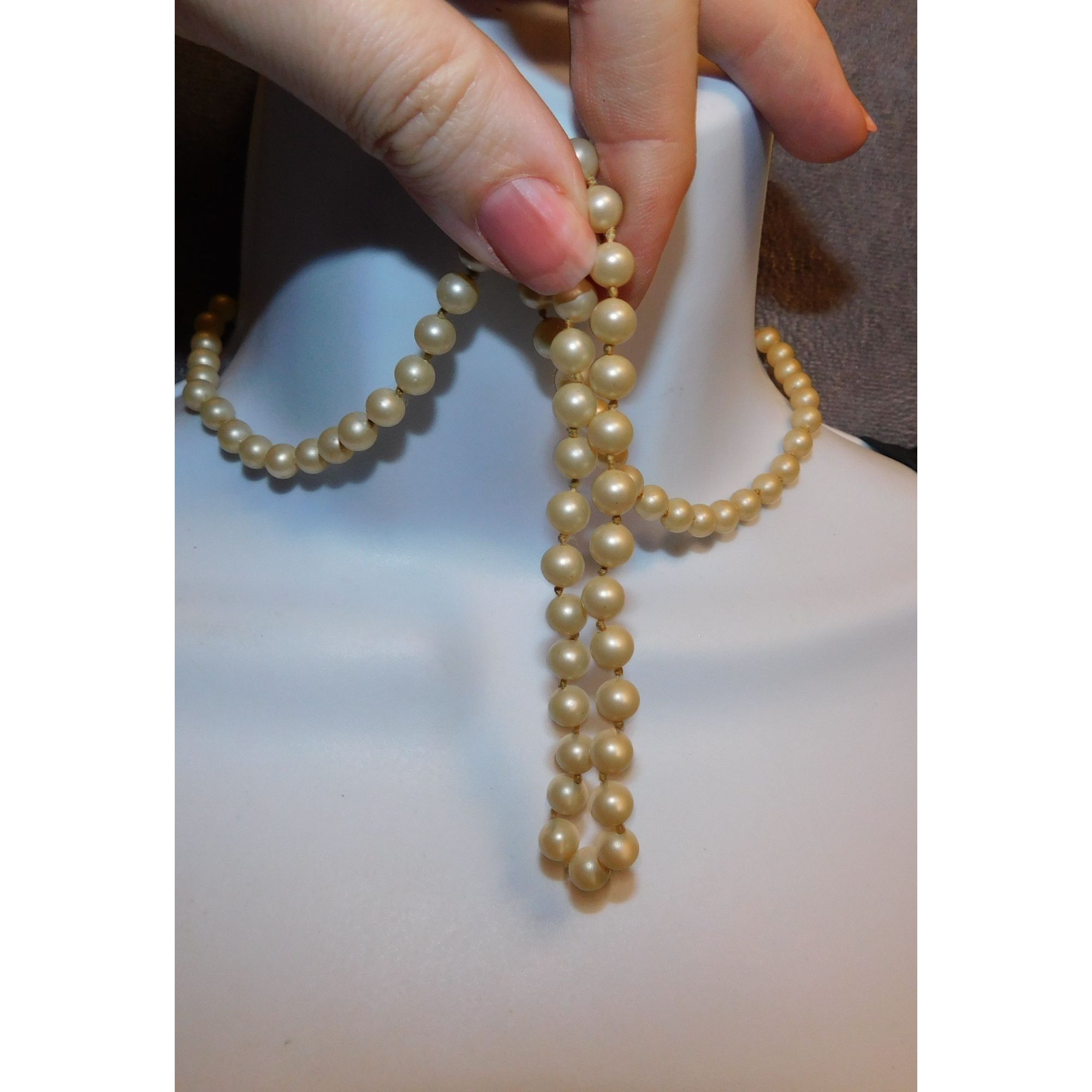 Other Vintage Marvella Faux Pearl Beaded Necklace Size ONE SIZE - 5 Thumbnail