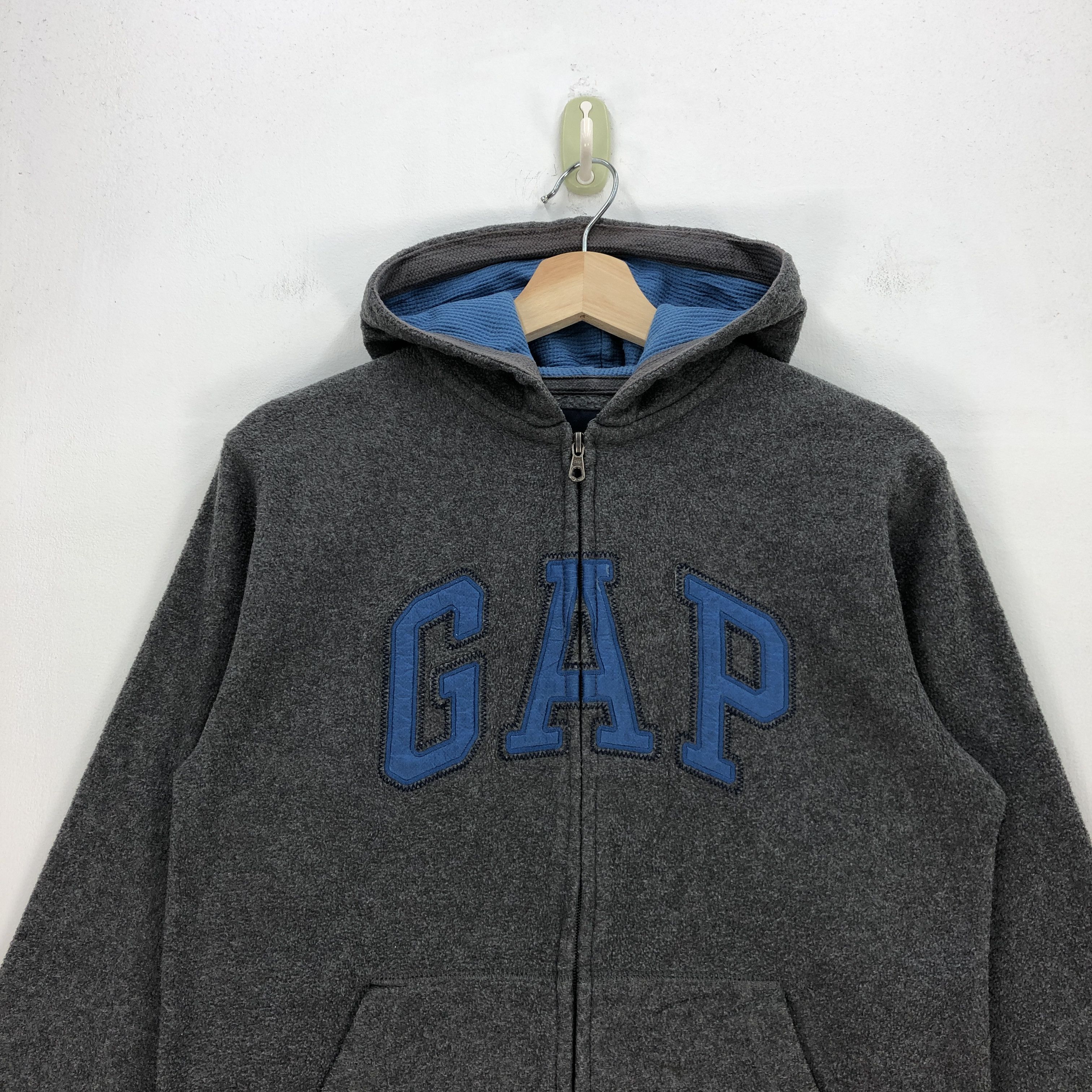 Gap × Vintage Vintage Gap Hoodie Zipper Sweater GAP Sweatshirt Size US S / EU 44-46 / 1 - 3 Thumbnail