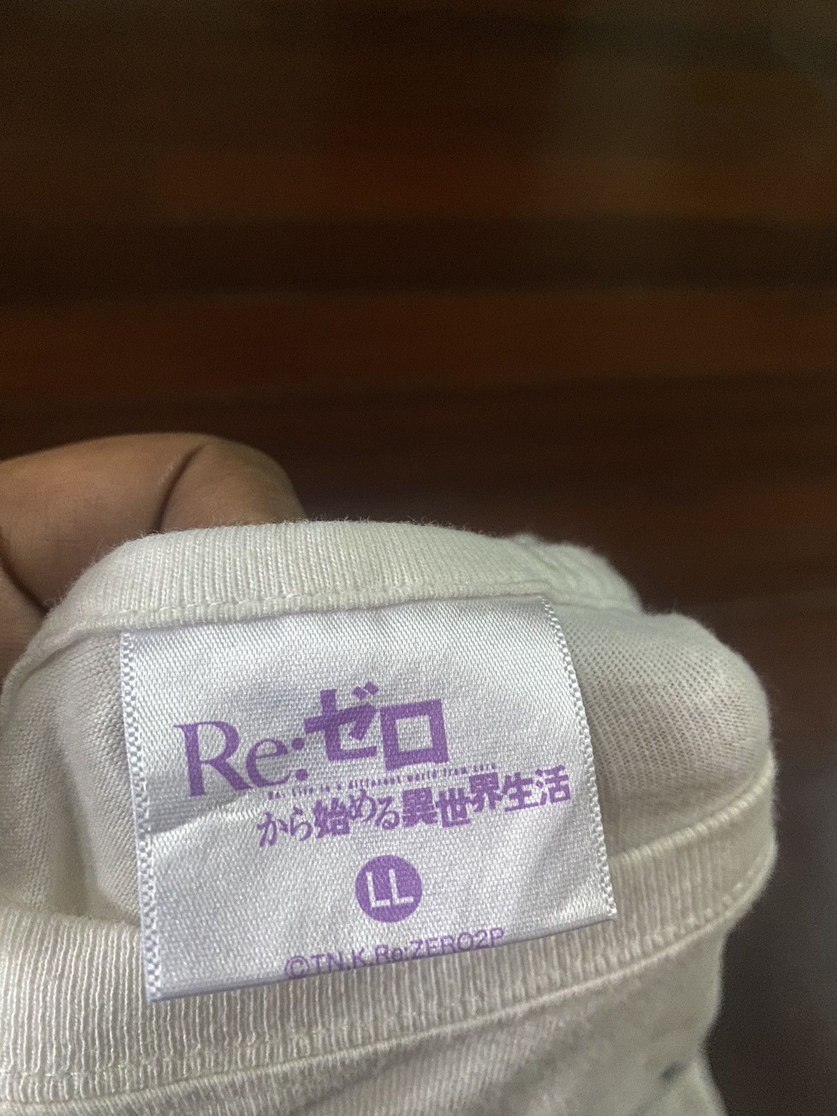 Anime × Cartoon Network Rare vintage RE:ZERO different world from zero anime manga Size US L / EU 52-54 / 3 - 13 Thumbnail