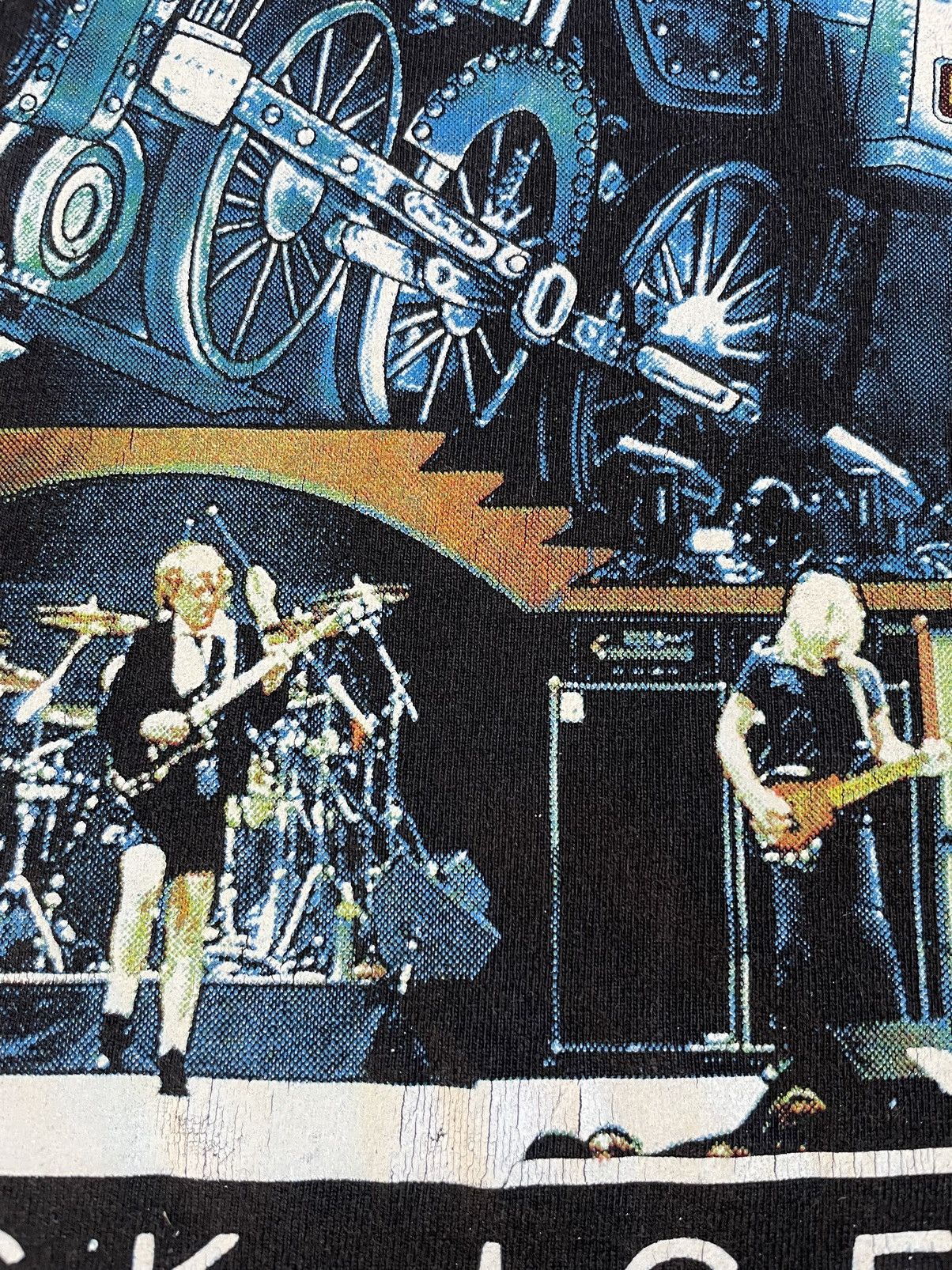 AC/DC × Band Tees × Vintage Vintage AC/DC Black Ice T-Shirt Band Tee Size US S / EU 44-46 / 1 - 5 Thumbnail