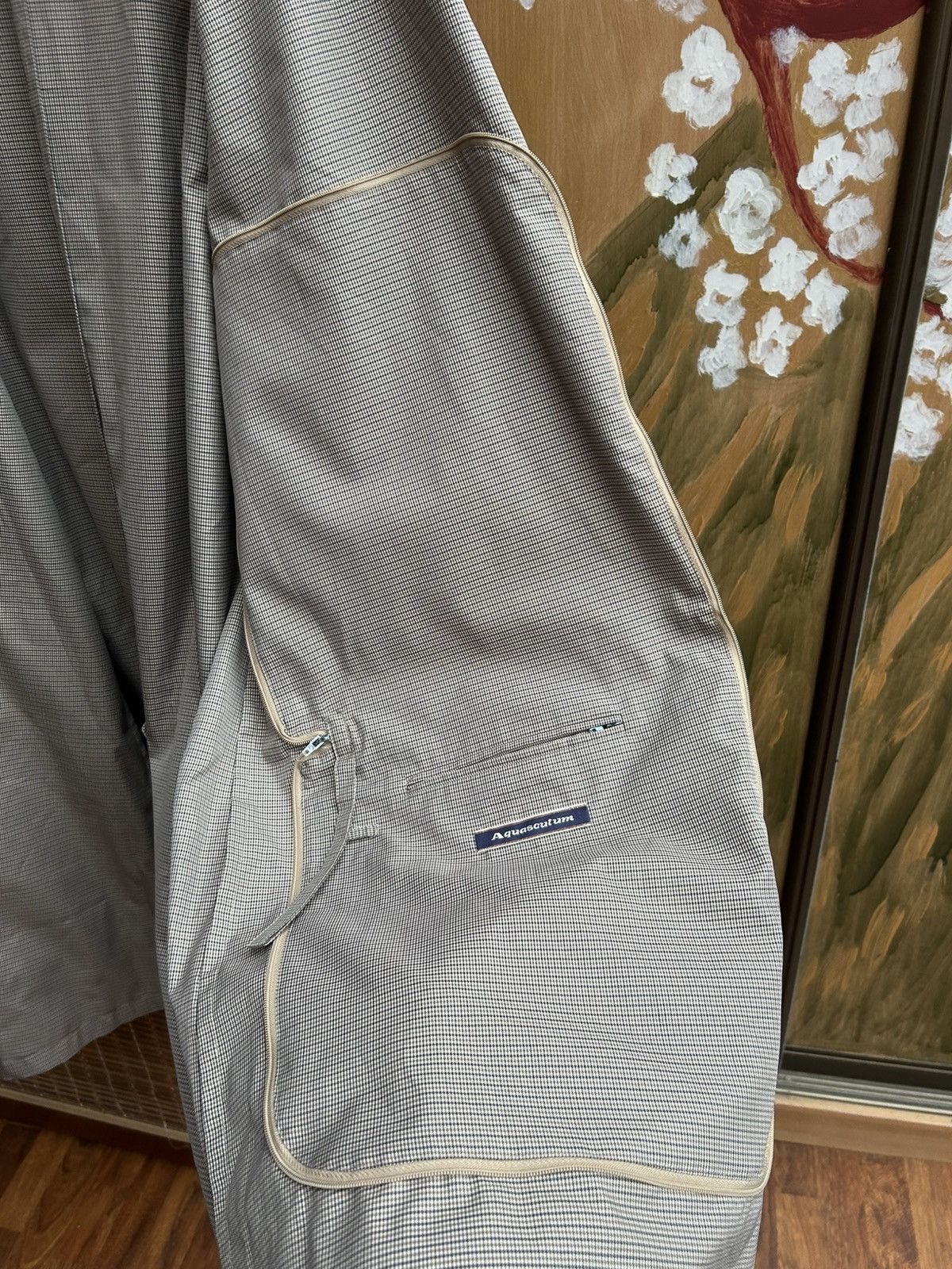 Aquascutum Aquascutum Houndstooth Check Packable Nylon Coat Size 44 Size US XL / EU 56 / 4 - 9 Thumbnail