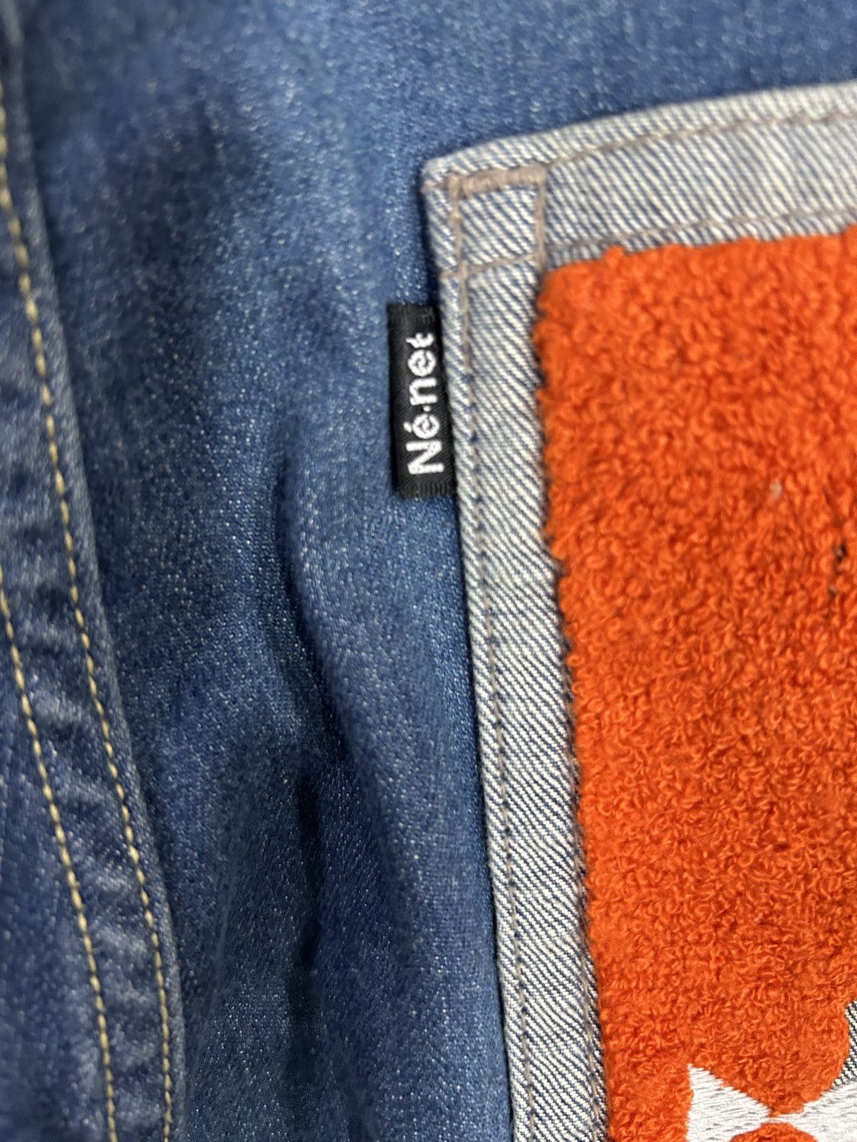 Ne-Net Vintage issey miyake ne-net high front denim regular fits Size US 32 / EU 48 - 5 Thumbnail