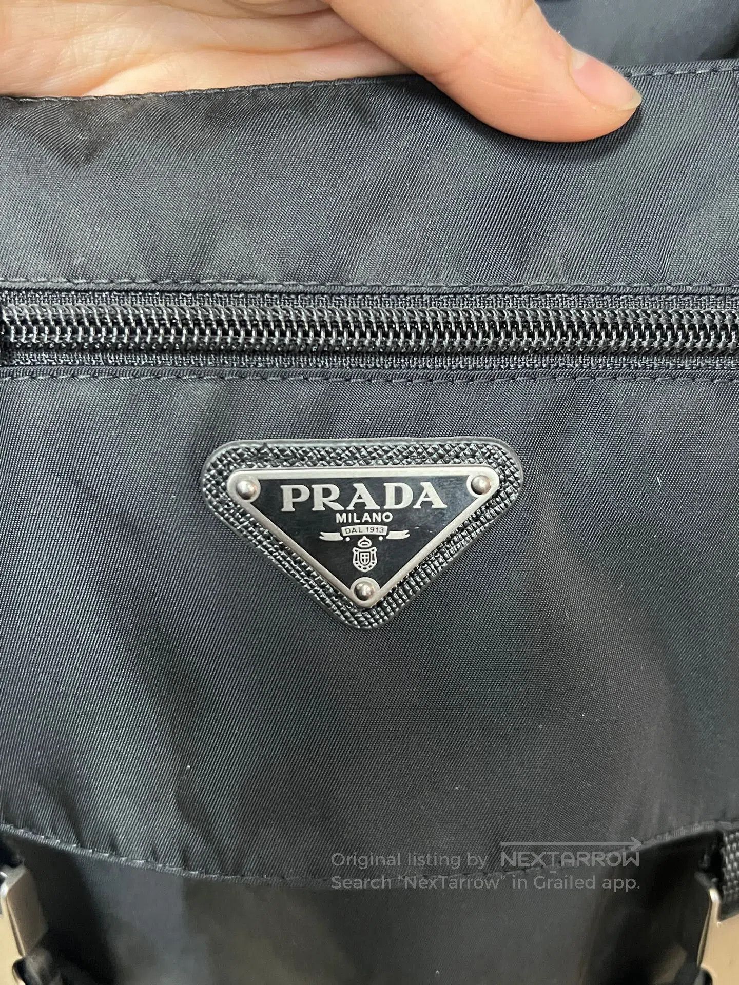 Prada prada black nylon strap skirt. Size ONE SIZE - 3 Thumbnail