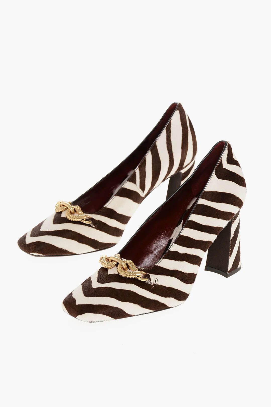 Tory Burch og1mm0426 Haircalf Pumps in Brown Size US 6 / IT 36 - 3 Thumbnail