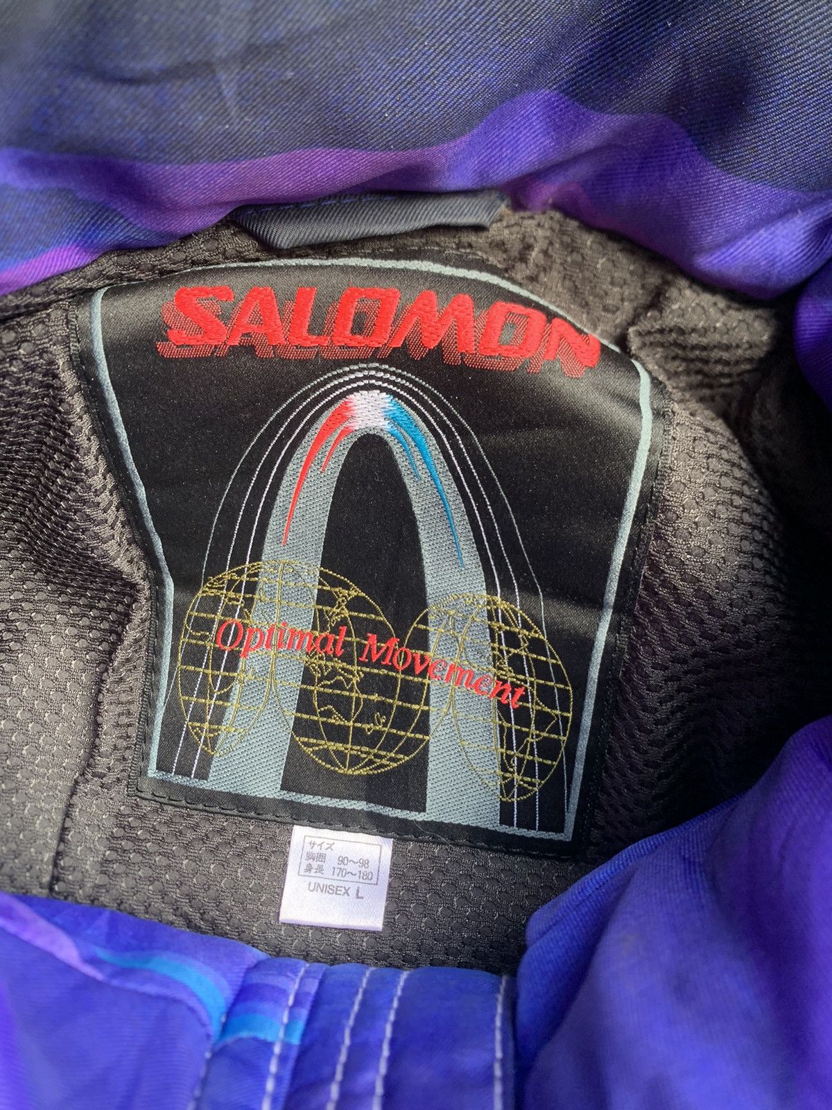 Salomon × Vintage Very Rare Salomon Ski Jacket with Hoodie Production Size US L / EU 52-54 / 3 - 11 Thumbnail