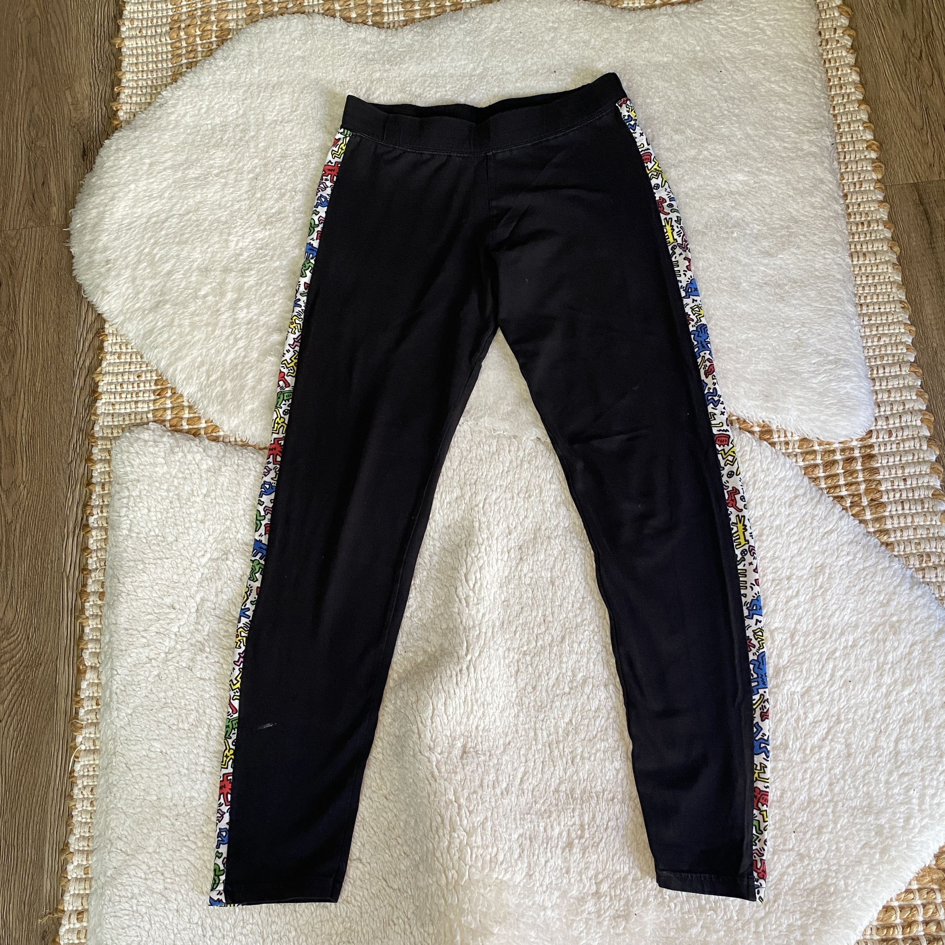 Keith Haring Keith Haring Colorful Side Print Graphic Leggings Size 27" / US 4 / IT 40 - 12 Thumbnail