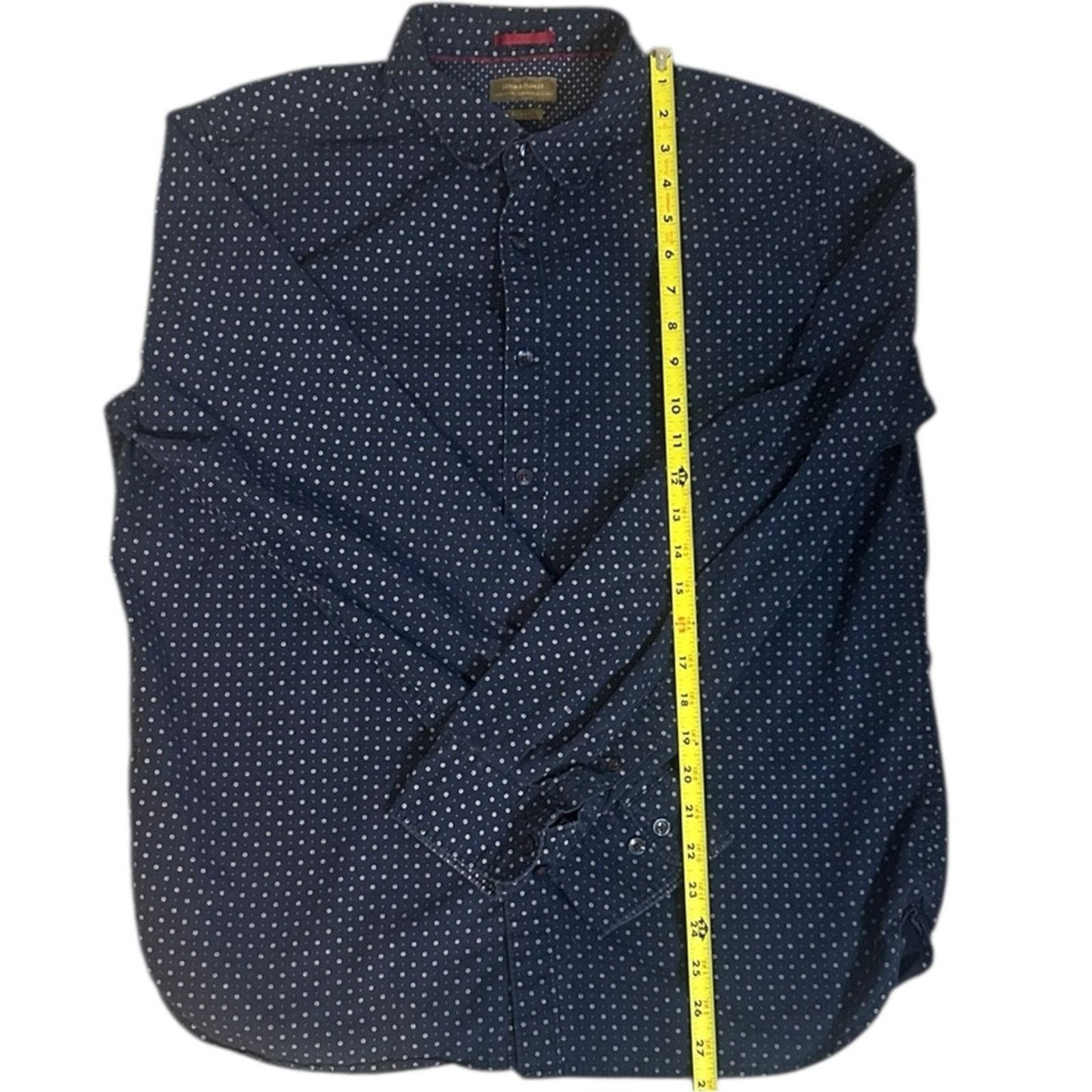 Other Denim & Flower Blue Classic Casual Button up Shirt Size XL Size US XL / EU 56 / 4 - 5 Thumbnail