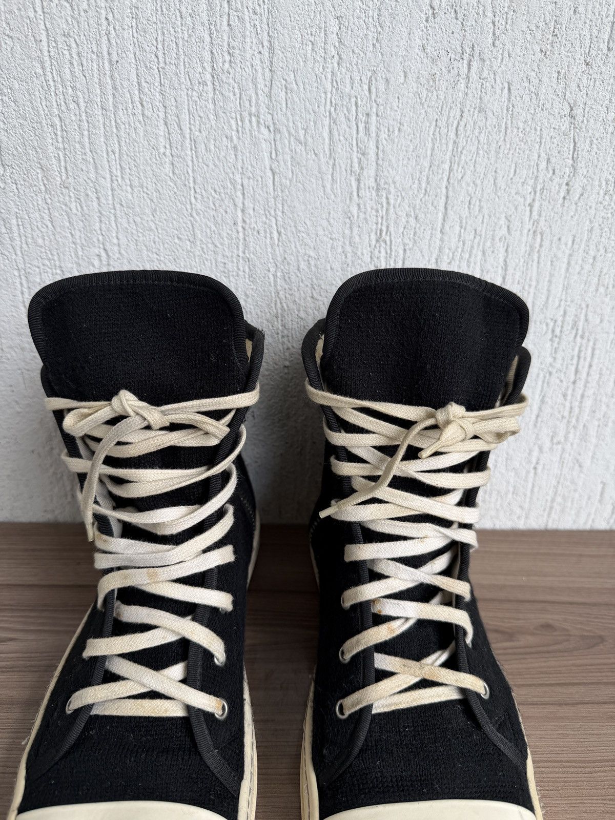 Rick Owens Drkshdw wool drkshdw ramones Size US 10.5 / EU 43-44 - 8 Thumbnail