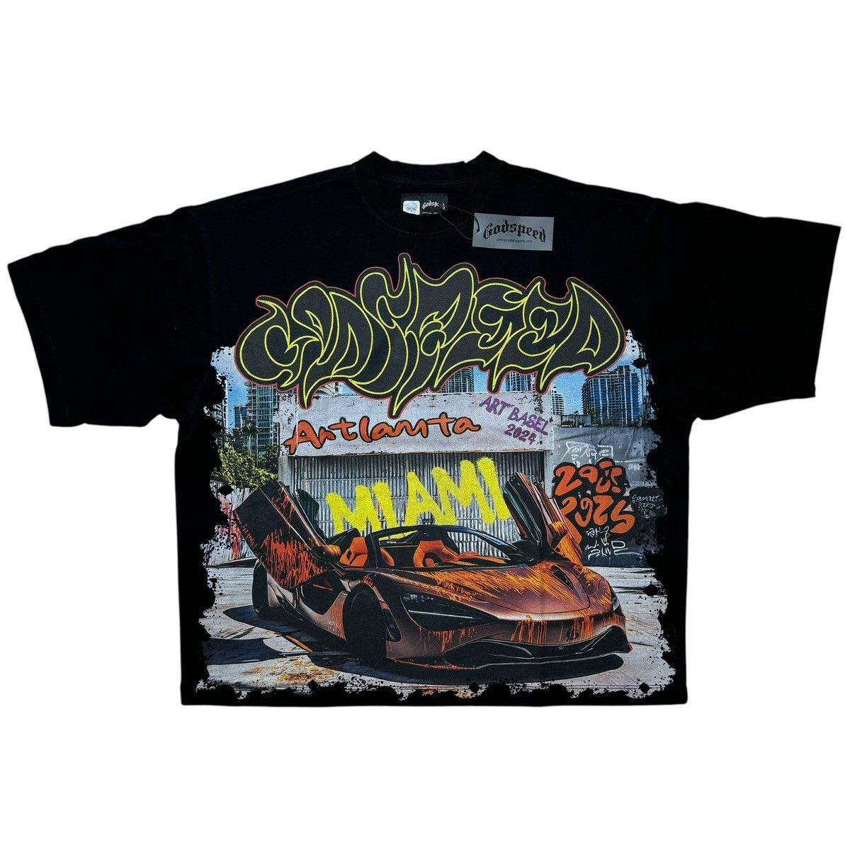 Godspeed Godspeed Artlanda Miami T-Shirt SIZE SMALL Size US S / EU 44-46 / 1 - 1 Thumbnail