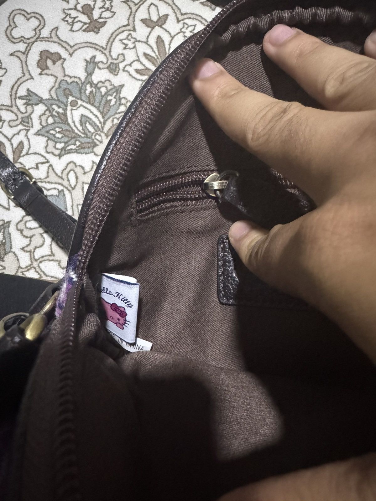 Anime × Harris Tweed Sanrio 2016 Hello Kitty x Harris Tweed Small Sling Bag Size ONE SIZE - 9 Thumbnail