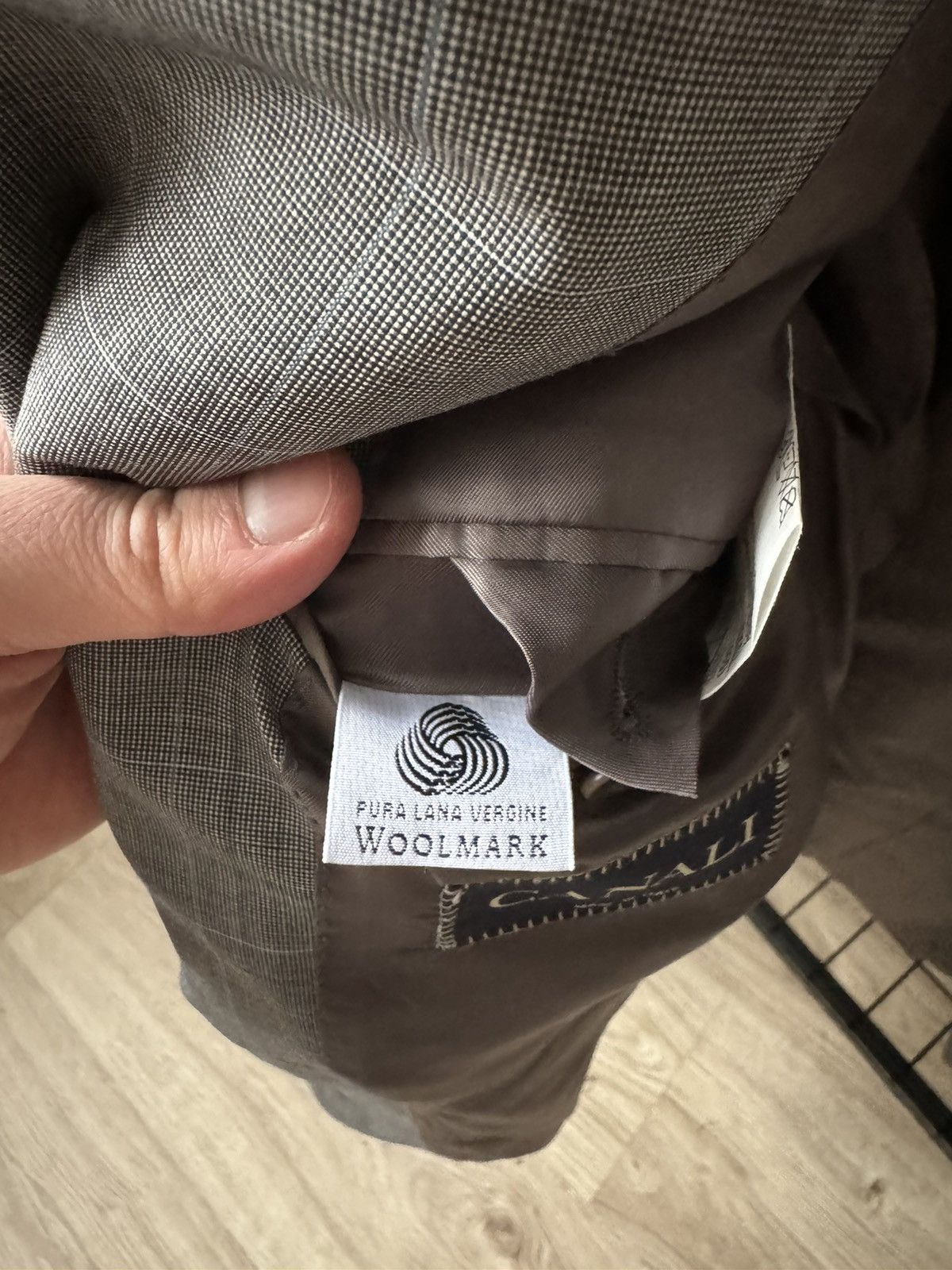 Canali Canali Wool Blazer Made In Italy Size 52R - 7 Thumbnail
