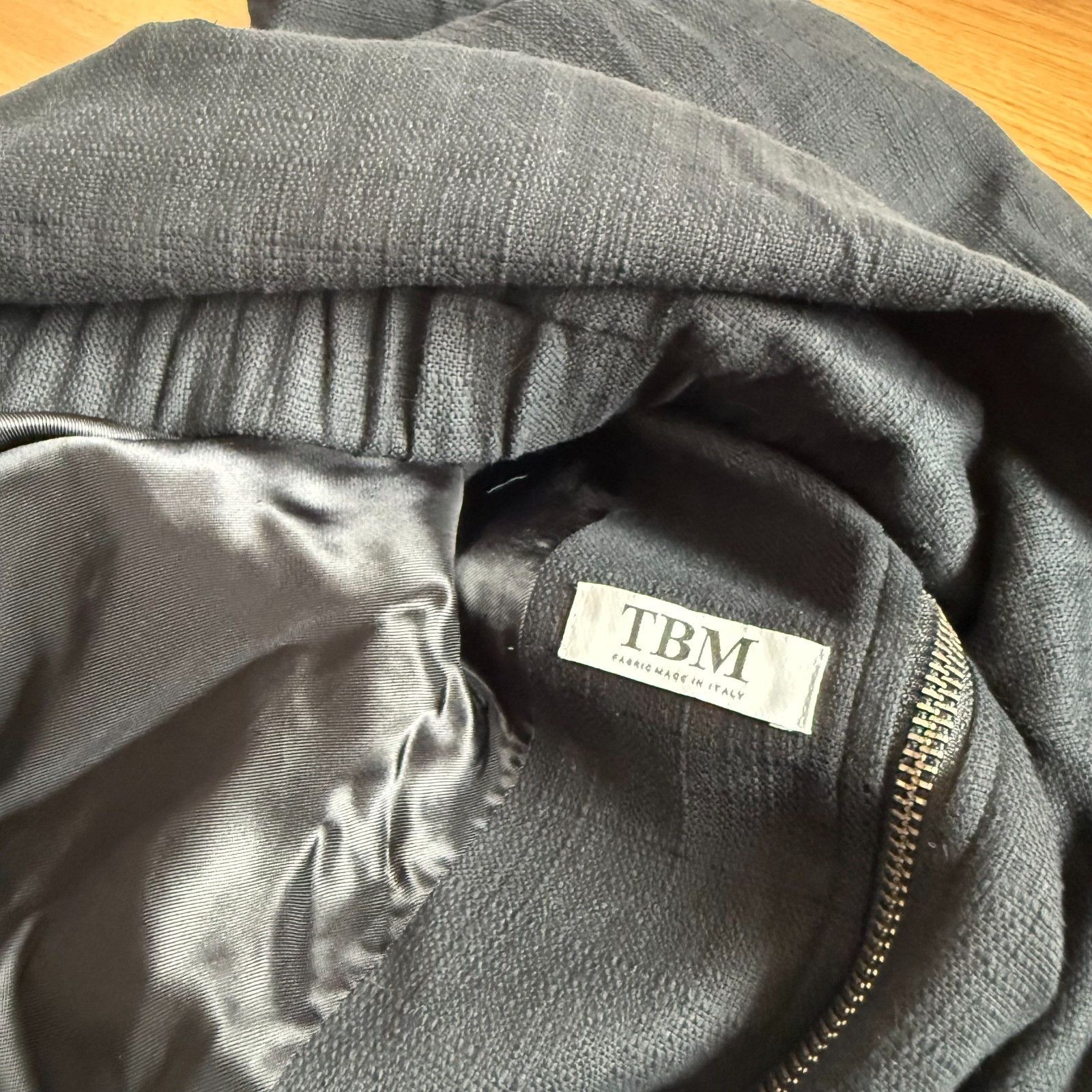 Sunspel Sunspel Textured Black Cotton Lined Blouson Jacket Size US S / EU 44-46 / 1 - 6 Thumbnail