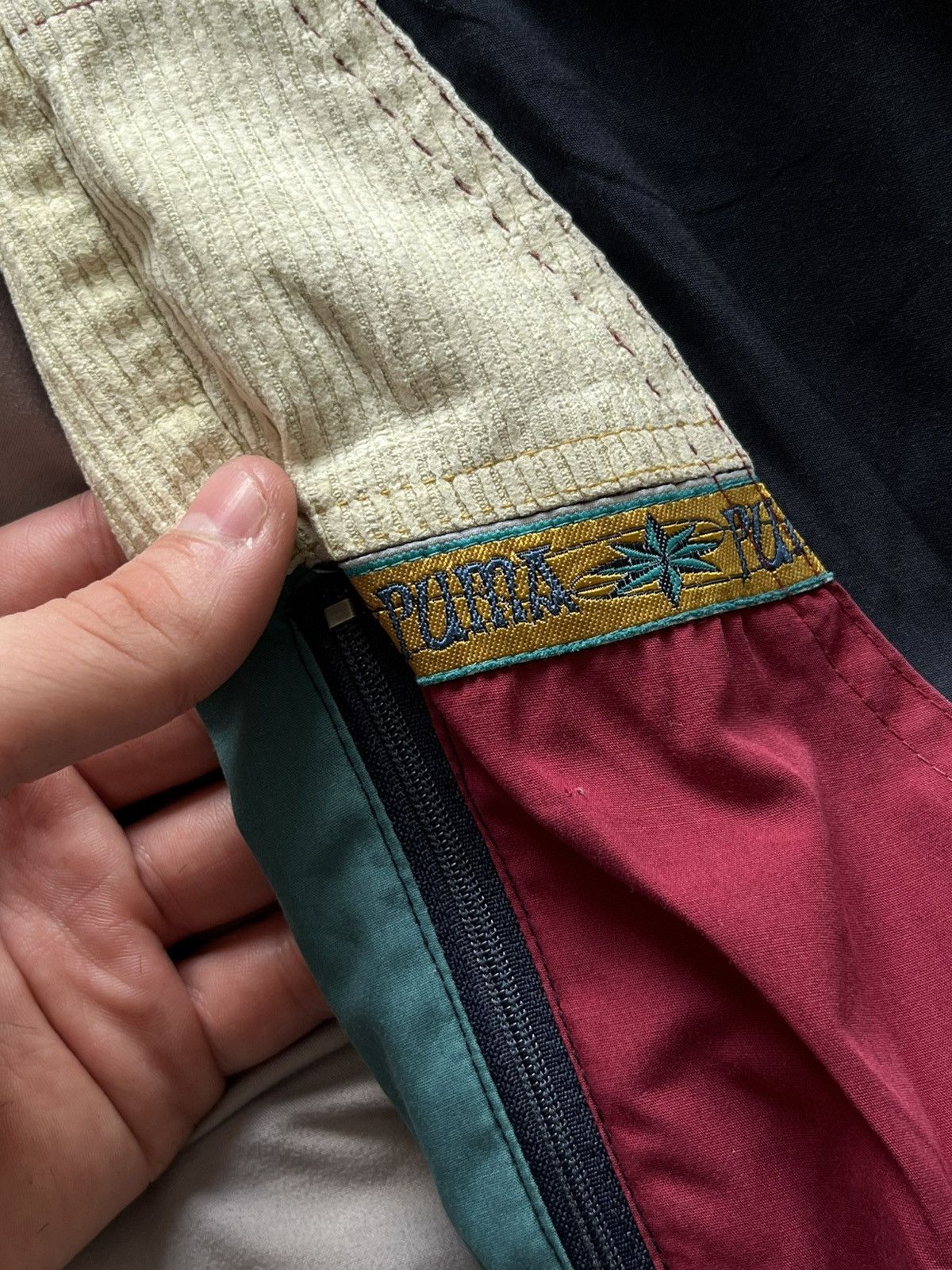 Puma Rare 90s Vintage Puma Track Pants Baggy Archive Y2K Size US 34 / EU 50 - 5 Thumbnail