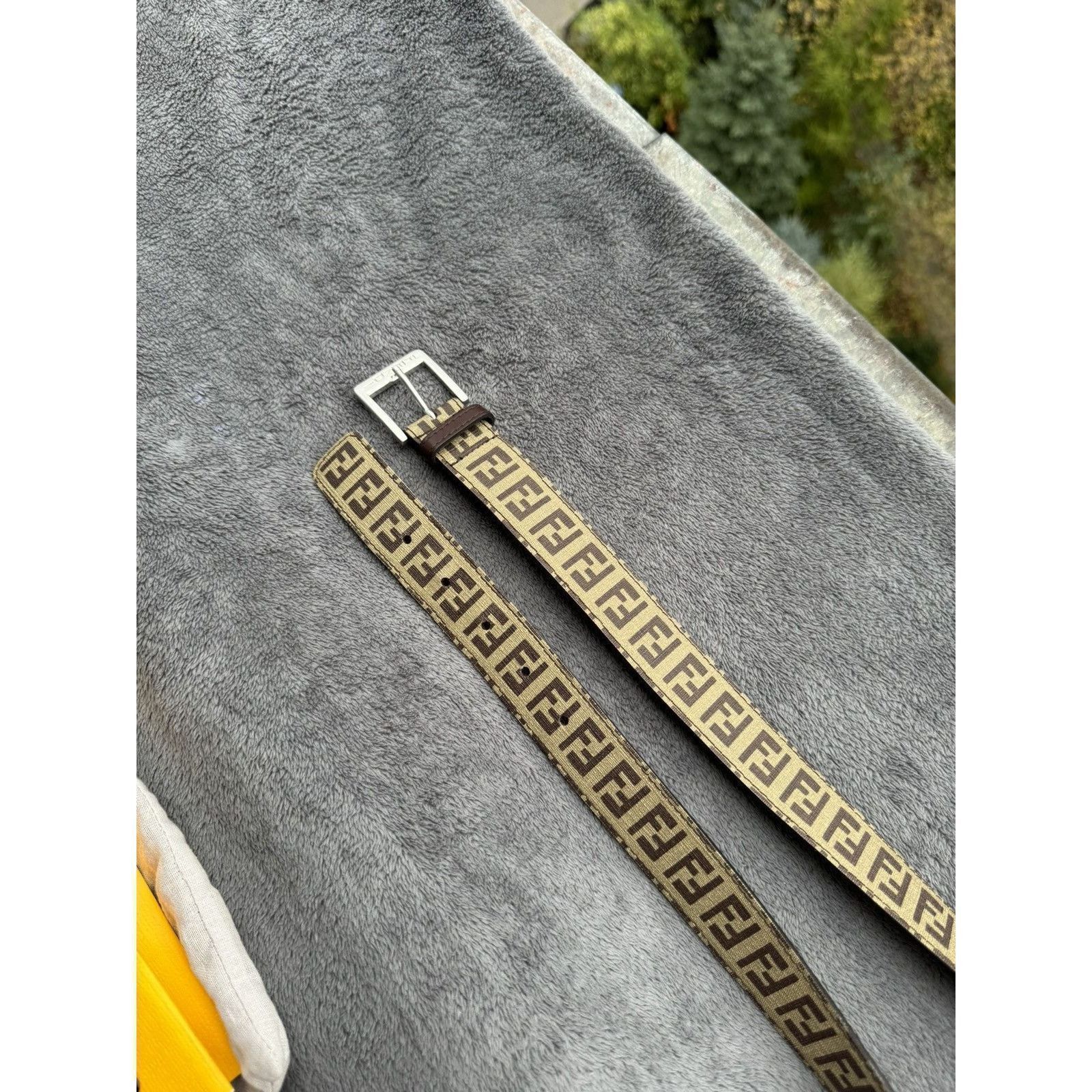 Fendi Vintage fendi ff monogram pattern logo womens belt Size ONE SIZE - 5 Thumbnail