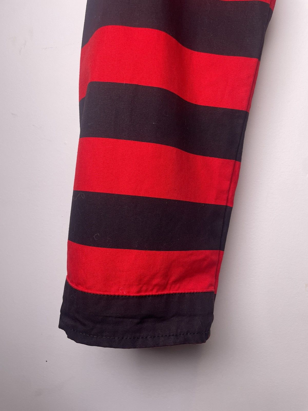 G-Star G-Star RAW Red Black Striped 3D Tapered Pants Size US 32 / EU 48 - 9 Thumbnail
