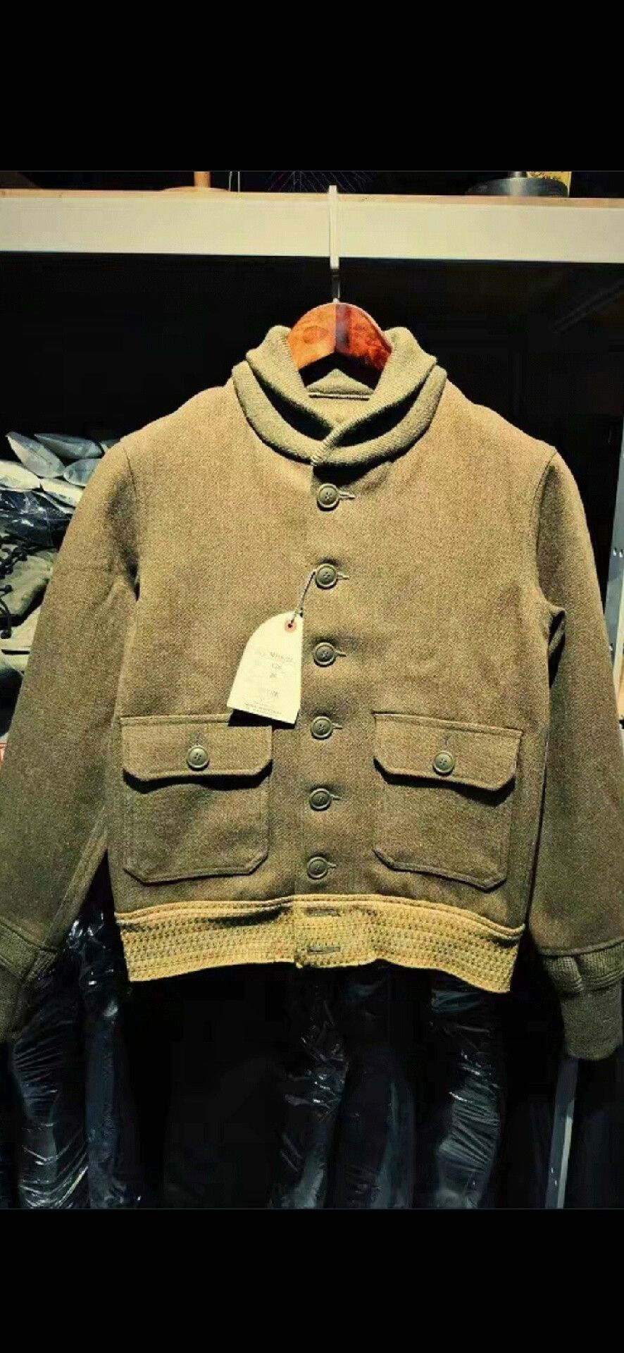 civil conservation corps jacket by real mccoy's