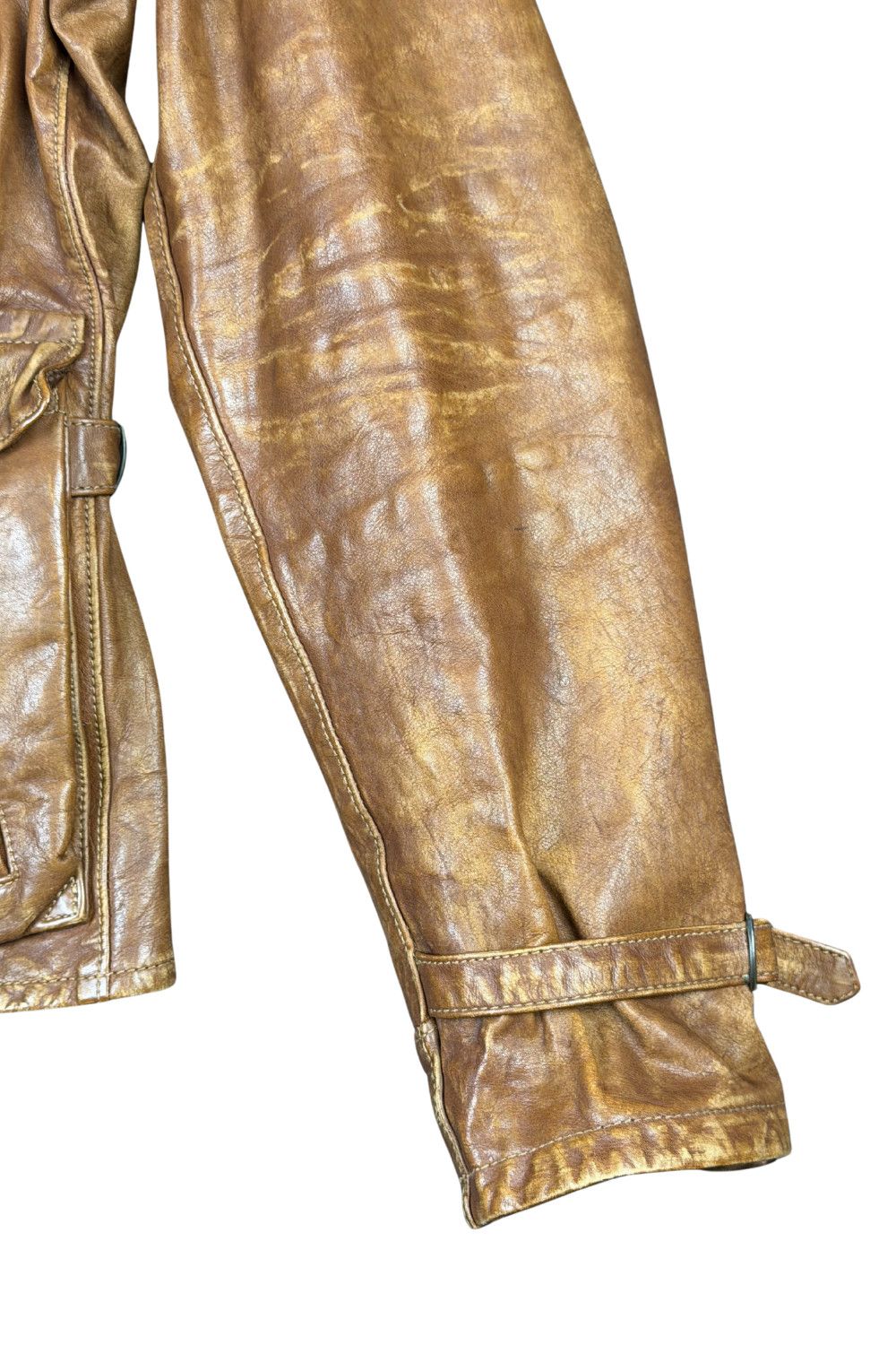 Polo Ralph Lauren fw01 Polo Ralph Lauren Leather Field / Pilot Jacket– Size US M / EU 48-50 / 2 - 11 Thumbnail