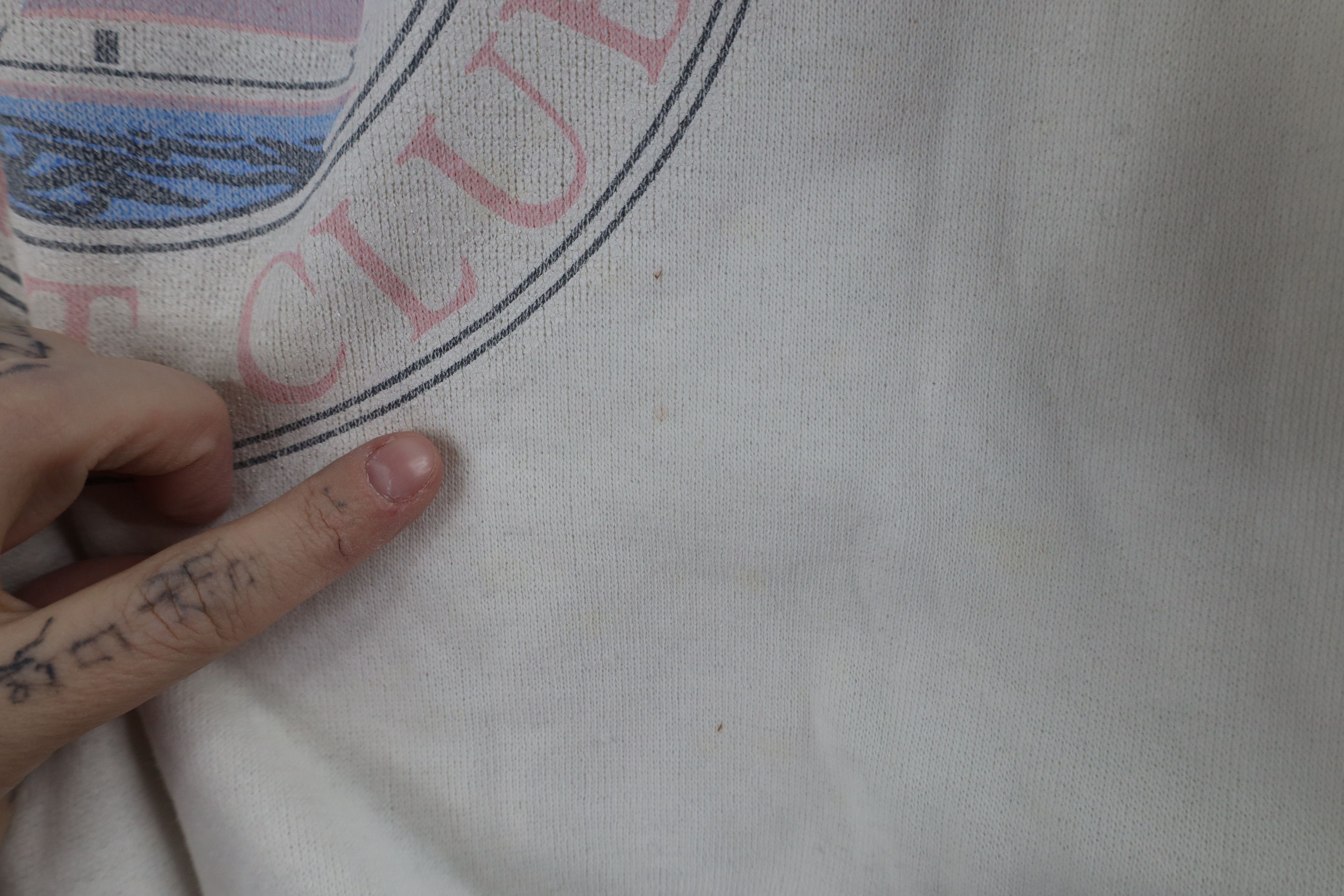 Vintage Vintage 90s Streetwear Francisco Yacht Club Sweatshirt USA Size XL / US 12-14 / IT 48-50 - 7 Thumbnail