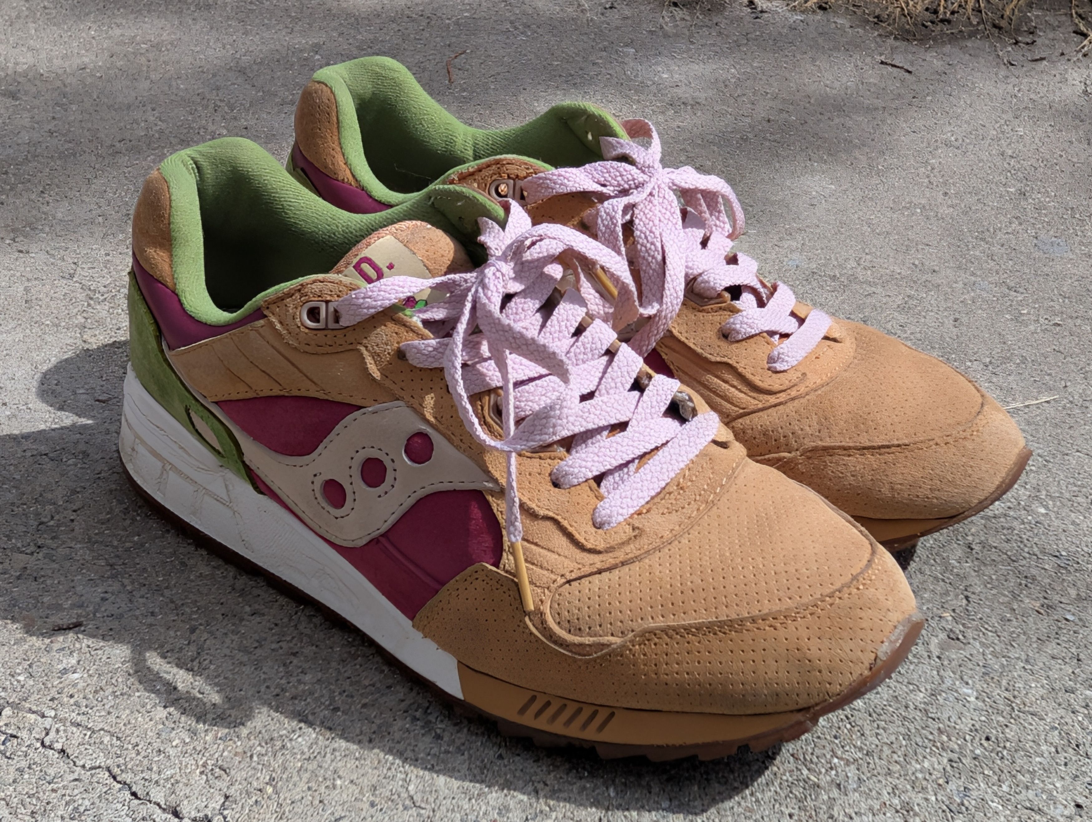 Saucony Saucony X END. Shadow 5000 "Burger" Size US 10 / EU 43 - 2 Thumbnail