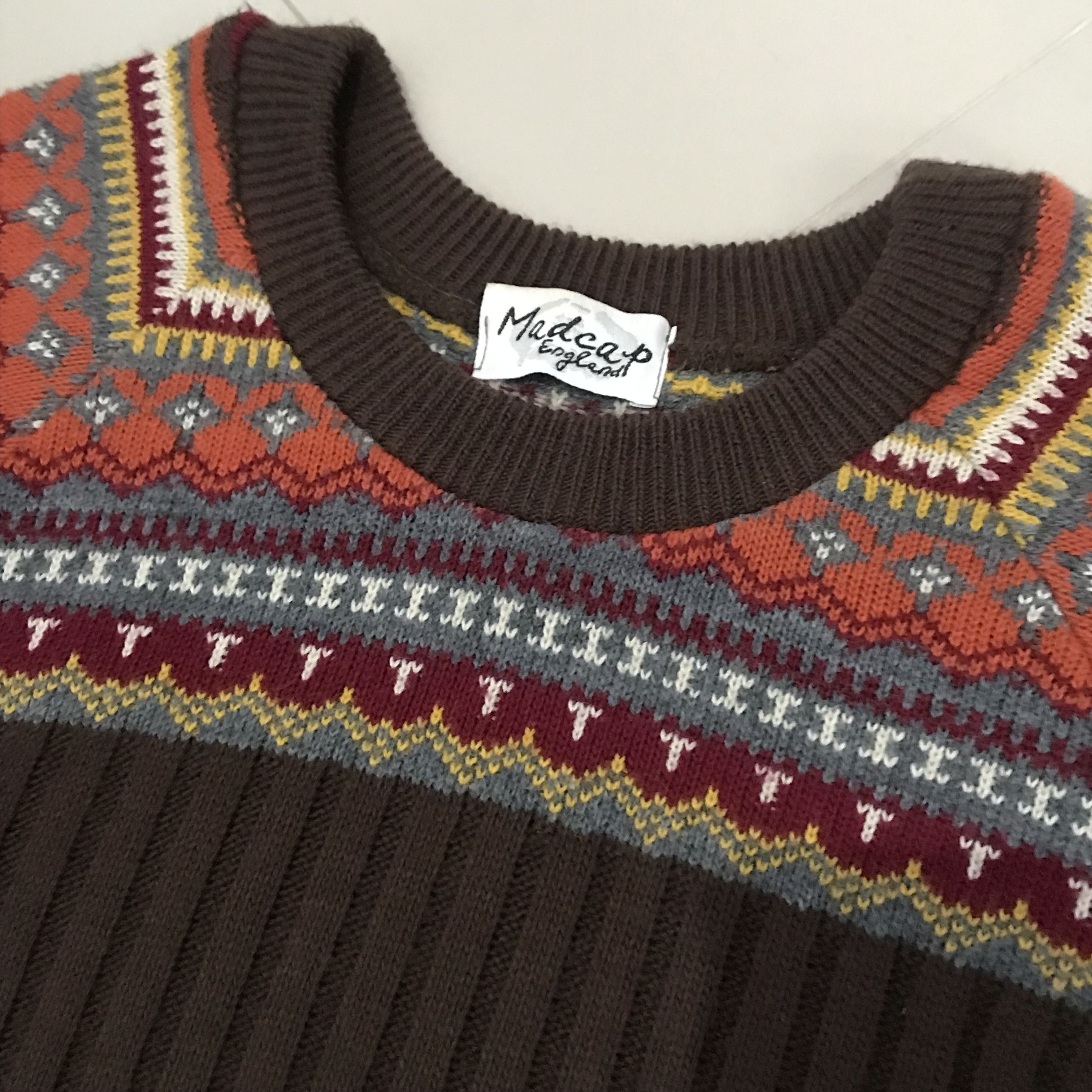 Other UK MADCAP ENGLAND ‘THUMBCATCH’ MENS RETRO SEVENTIES INDIE Size US L / EU 52-54 / 3 - 3 Thumbnail