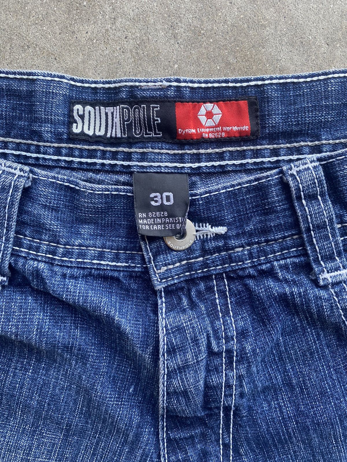 Southpole South Pole blue denim shorts Size US 30 / EU 46 - 5 Thumbnail