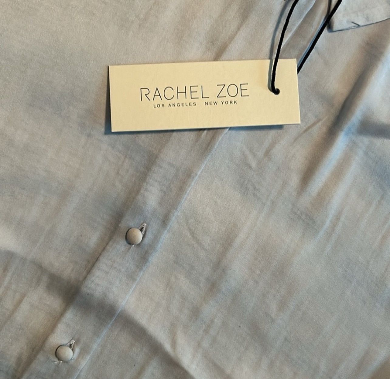 Rachel Zoe RACHEL ZOE Abstract Boho Button Down Coastal Theme Blouse Size M / US 6-8 / IT 42-44 - 7 Thumbnail