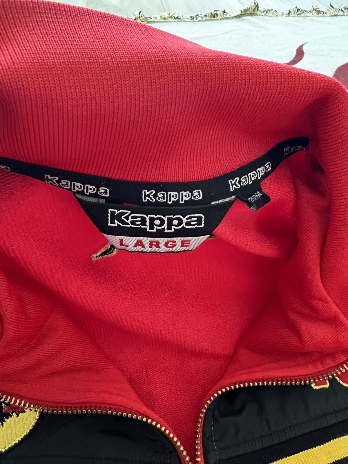 Kappa Kappa Germany team track top Size US L / EU 52-54 / 3 - 4 Thumbnail