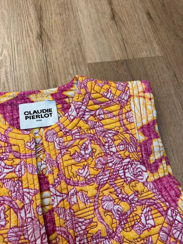 Other Claudie Pierlot Paris SS22 Quilted Printed Cotton Vest M new Size M / US 6-8 / IT 42-44 - 4 Thumbnail