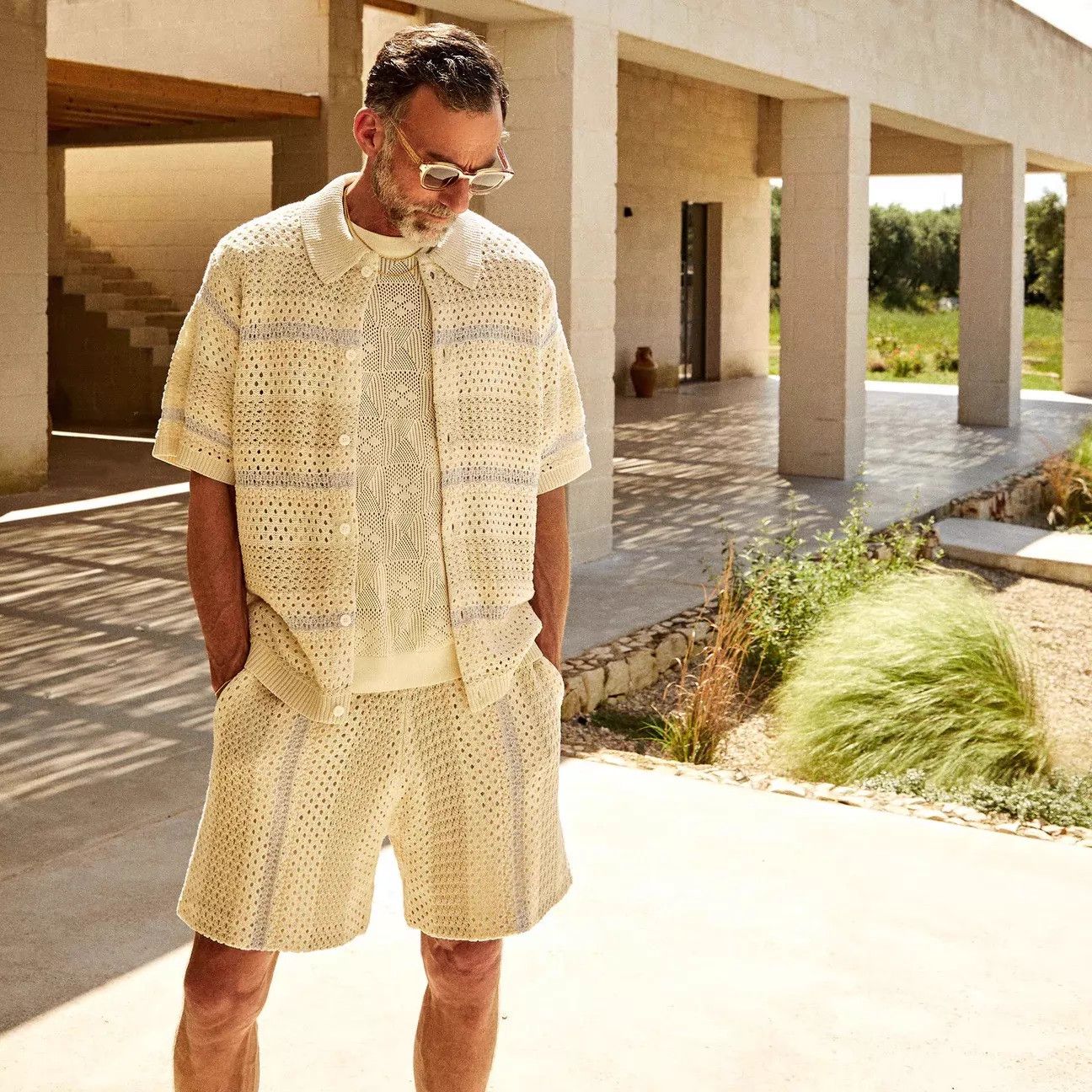 Kith KITH Thompson Crochet Button-Down Knit Short-Sleeve 23SS S Size US S / EU 44-46 / 1 - 8 Thumbnail