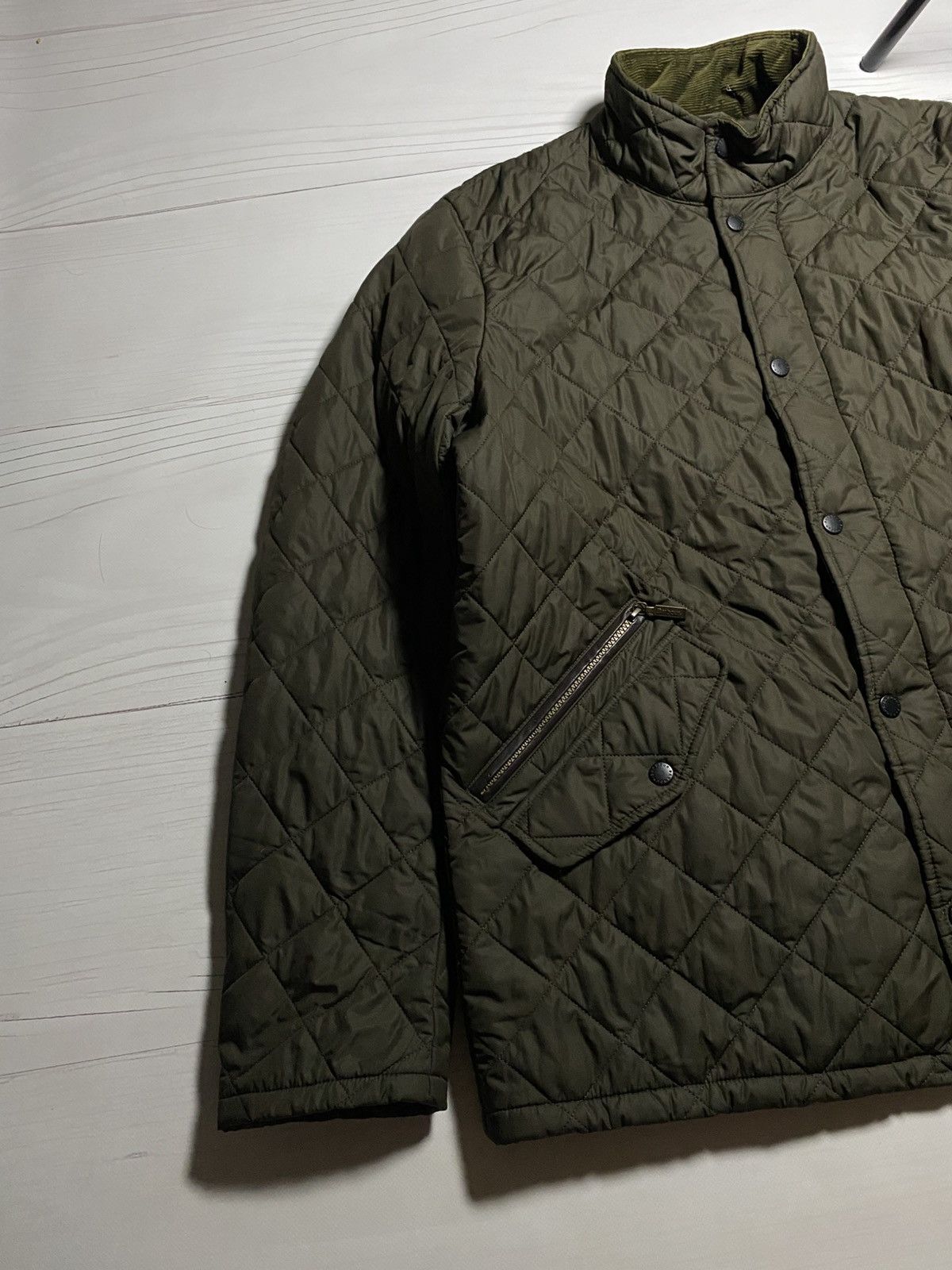 Barbour Barbour Chelsea sportquilt brown jacket Size US L / EU 52-54 / 3 - 9 Thumbnail