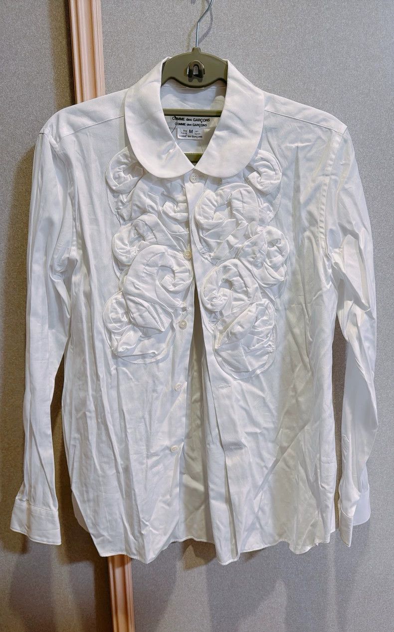 Comme des Garcons Comme Des Garcons Curly Rose Shirt Size M / US 6-8 / IT 42-44 - 2 Thumbnail