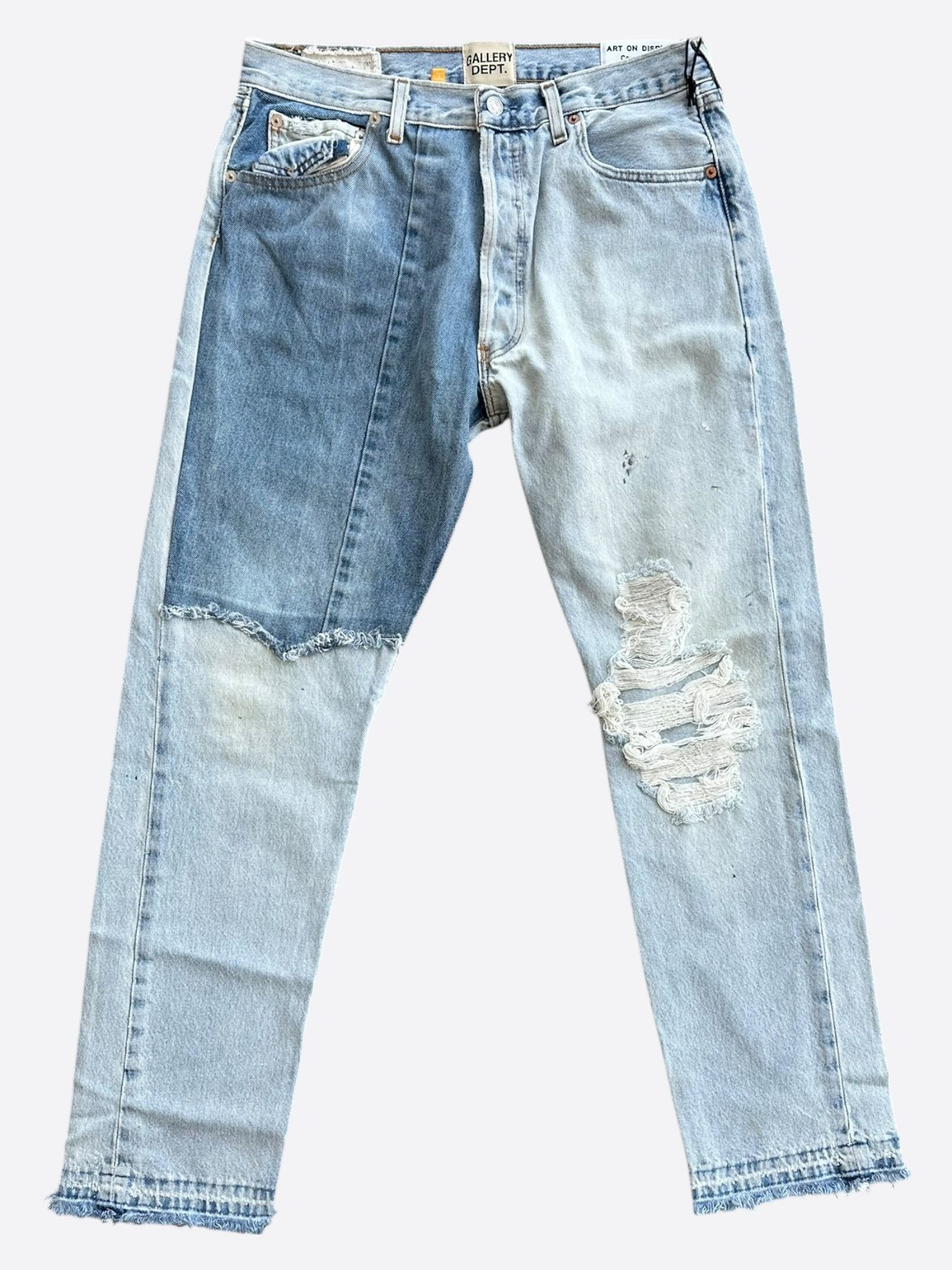 Gallery Dept. Gallery Dept Indigo Ken Denim Jeans Size US 37 - 1 Thumbnail