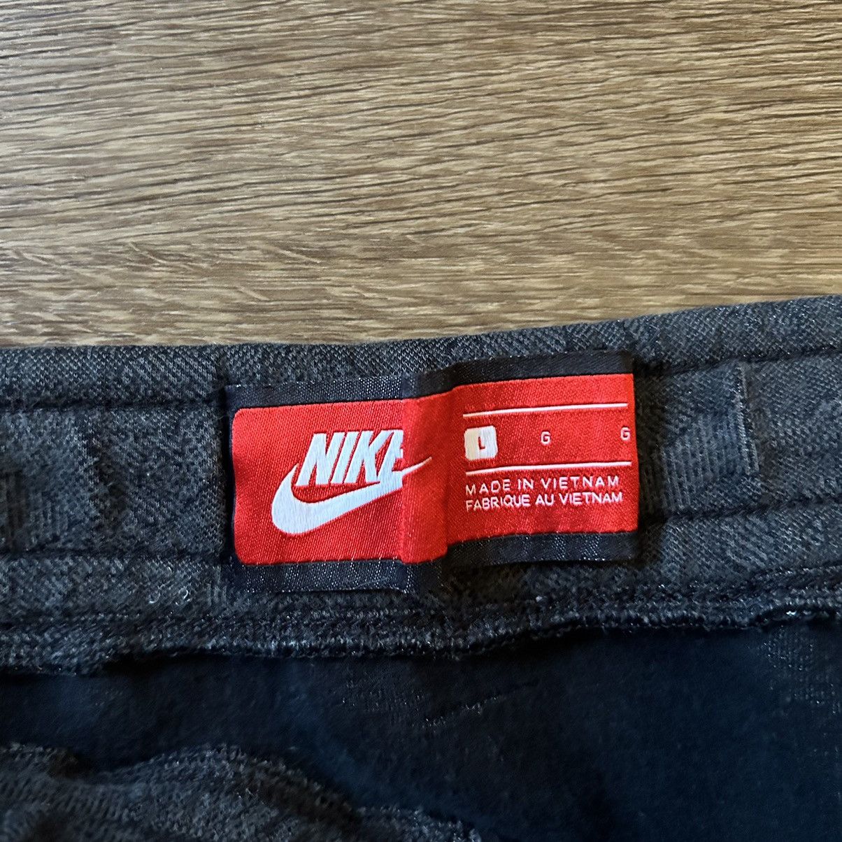 Nike Charcoal Gray Nike Fleece Joggers Size US 32 / EU 48 - 2 Thumbnail