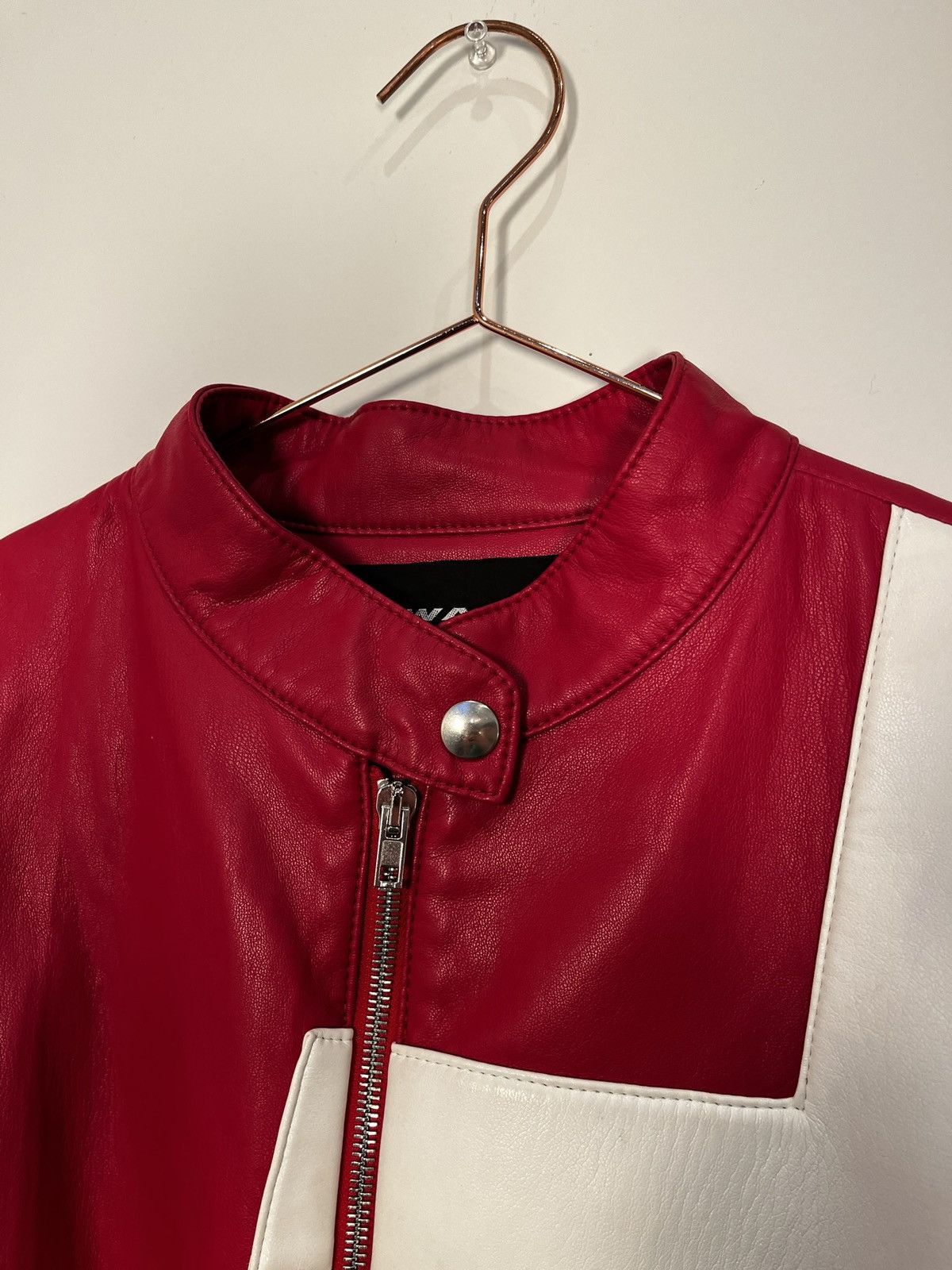 Mowalola Mowalola Faux Leather Cross Jacket (unisex) Size US L / EU 52-54 / 3 - 4 Thumbnail