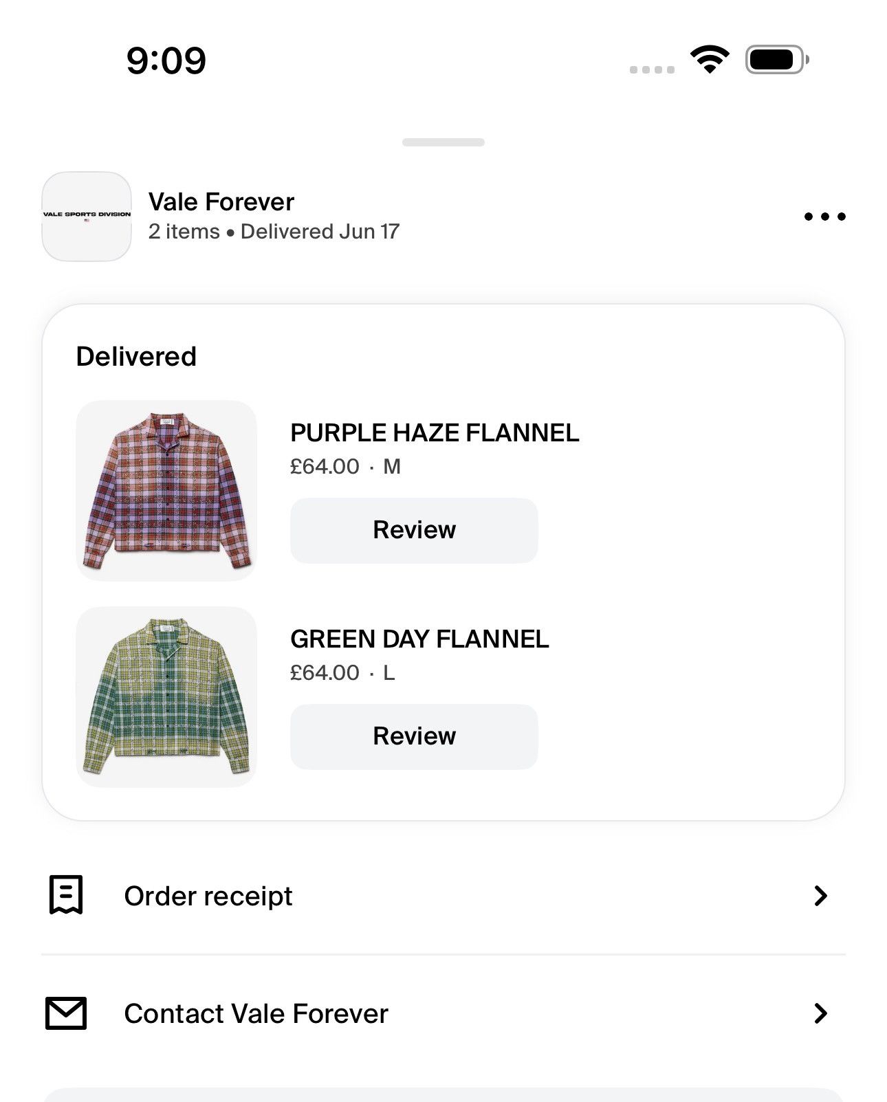Vale Vale Forever Purple Hazel Flannel Size US M / EU 48-50 / 2 - 1 Thumbnail