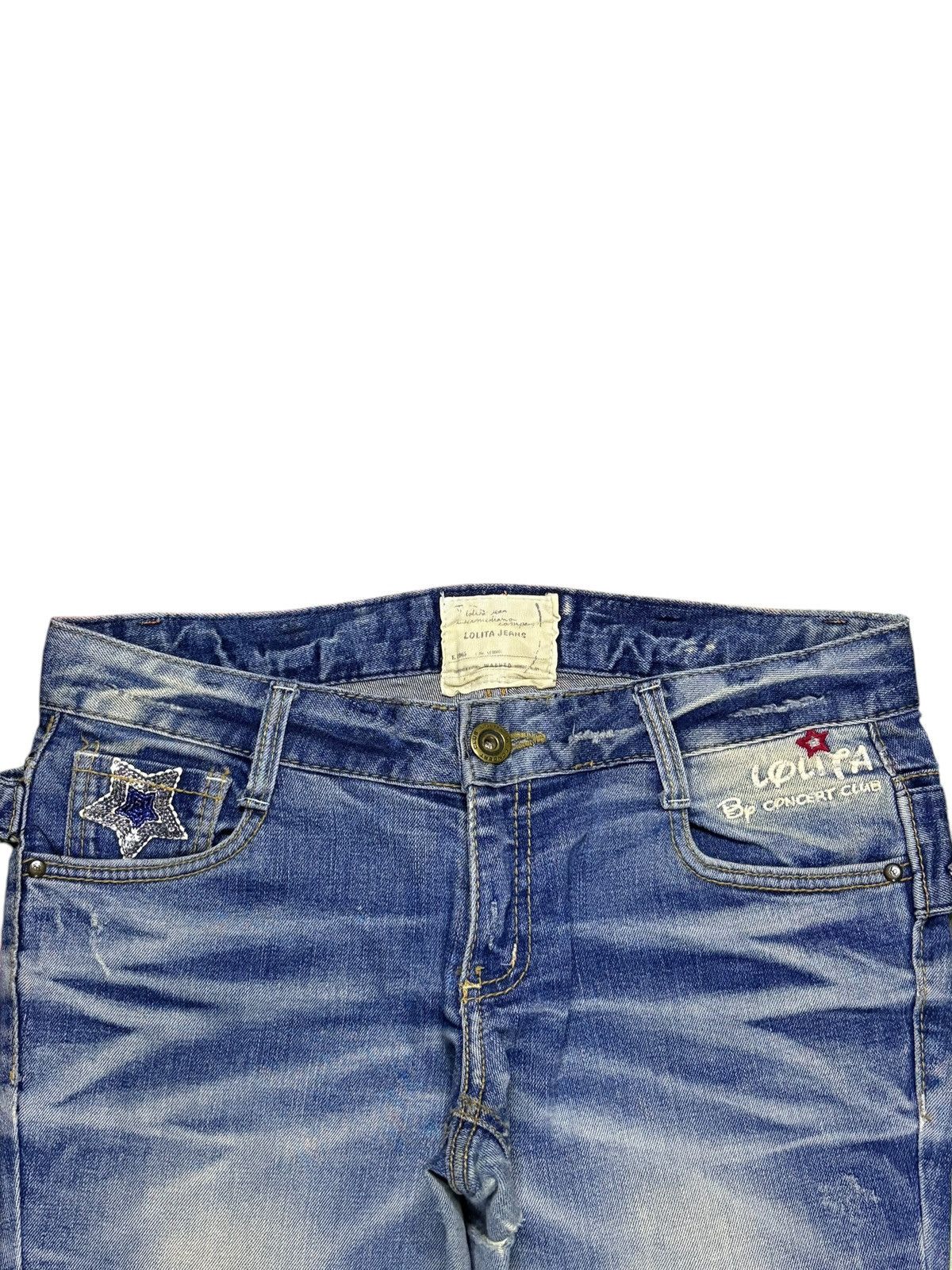 Hysteric Glamour × Japanese Brand Vintage Japanese Brand Mud Wash Distressed Flare Jeans Size 34" / US 12 / IT 48 - 4 Thumbnail