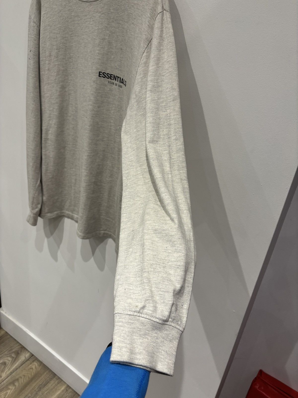 Fear of God Fear of God Essentials Long-Sleeve Heather Oatmeal Size US M / EU 48-50 / 2 - 4 Thumbnail