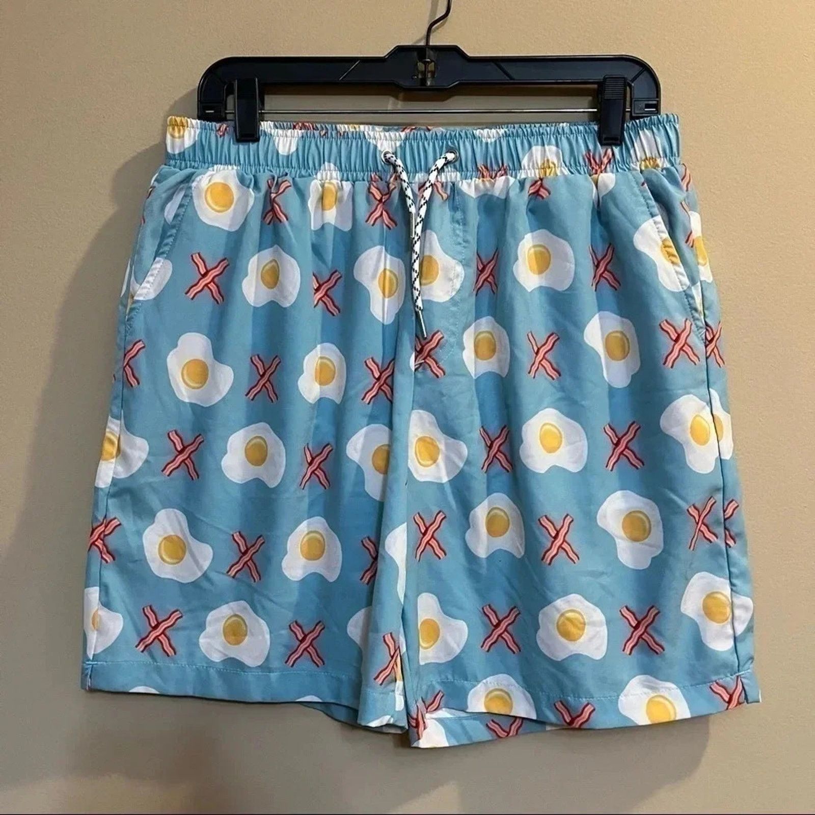 Other Mosmann Australia Blue Bacon Eggs Swim Trunks Sz XL Lined Size US 34 / EU 50 - 1 Thumbnail