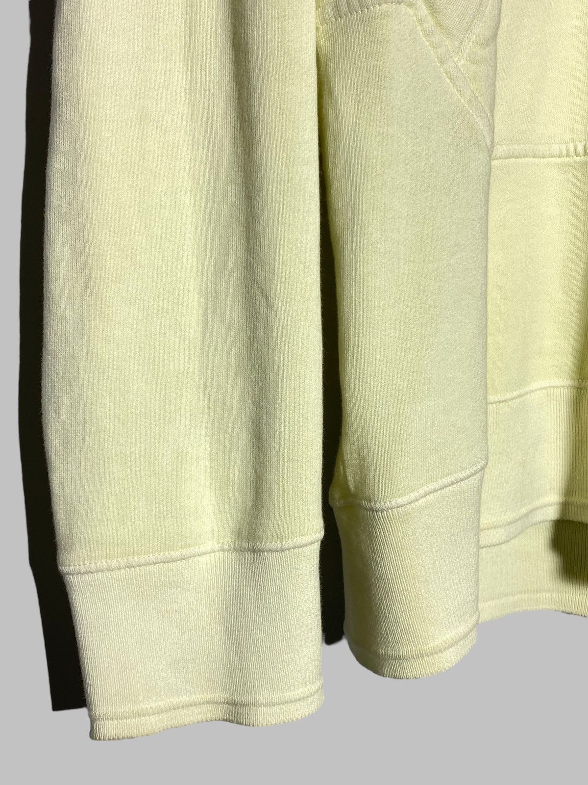 C.P. Company C.P Company Lens Cotton Fleece Resist Dyed Hoodie Yellow Size US M / EU 48-50 / 2 - 7 Thumbnail