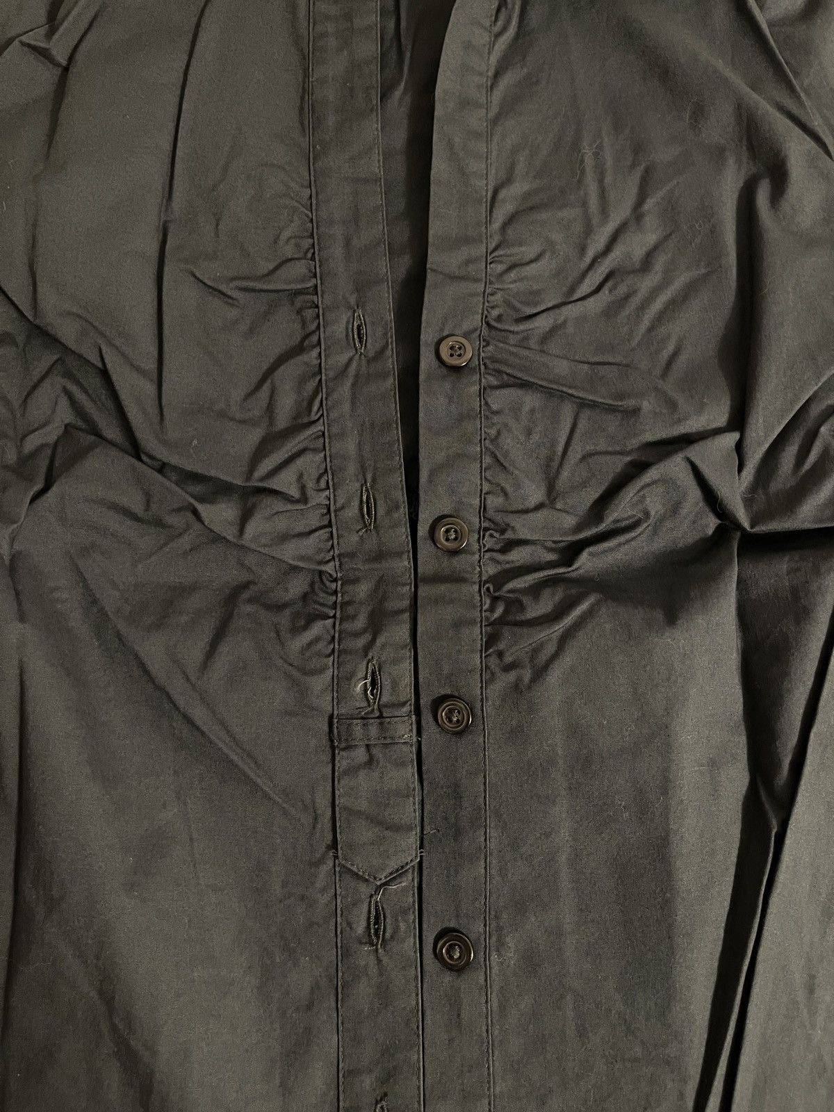 Sisley Sisley dark blue-green button up shirt Size XS / US 0-2 / IT 36-38 - 2 Thumbnail